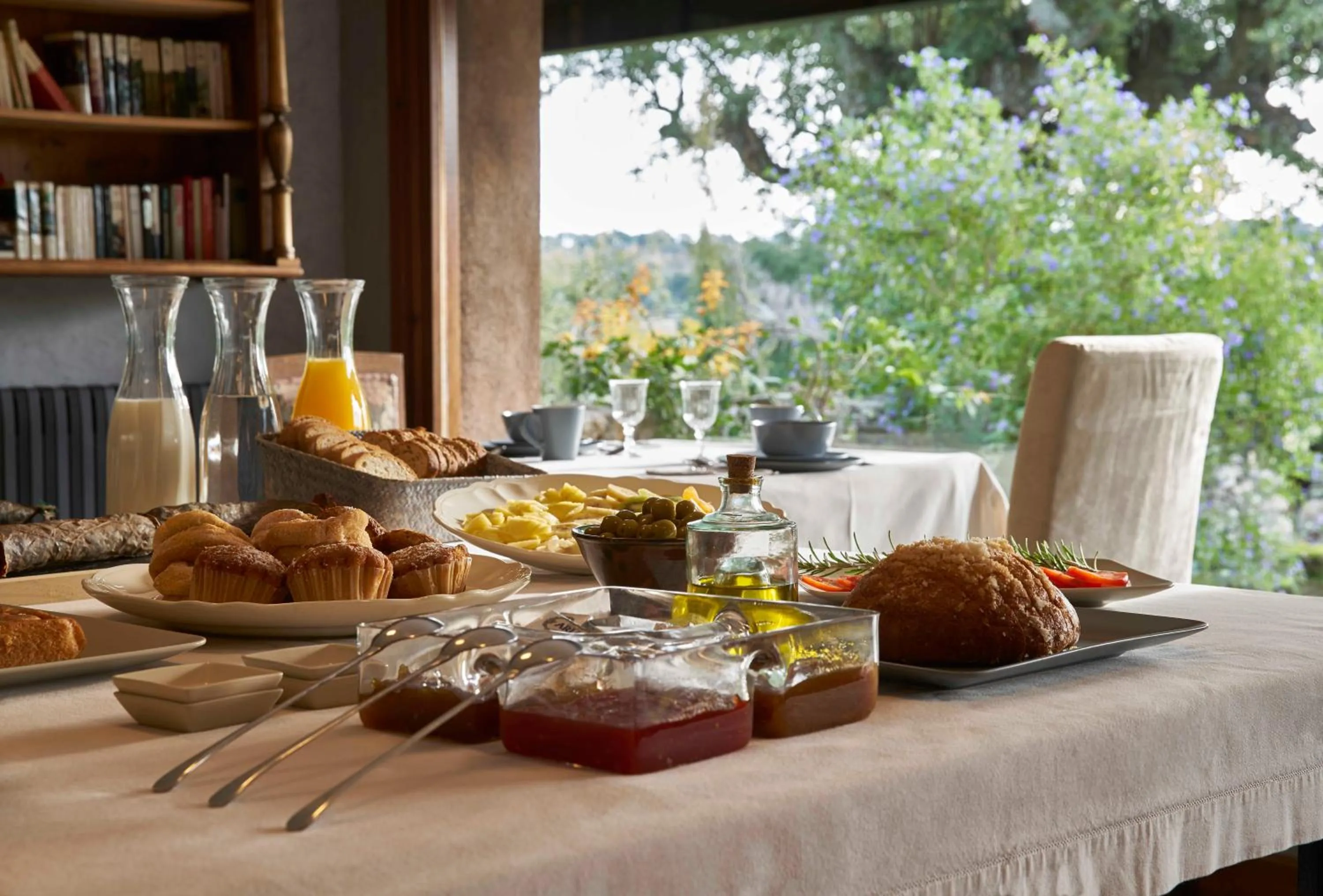 Breakfast in Finca El Cortiñal