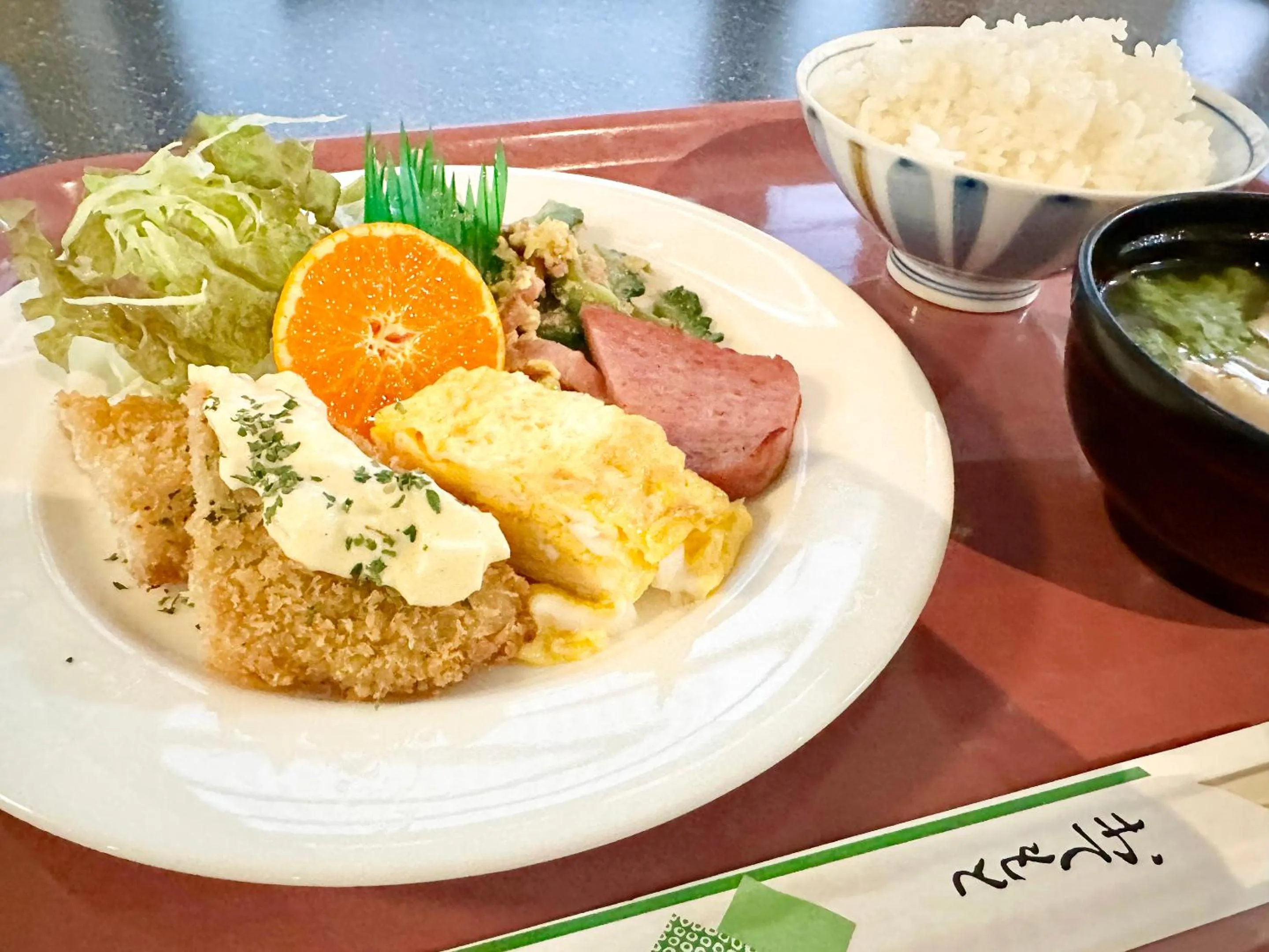Breakfast in Hotel Happy Holiday Ishigaki