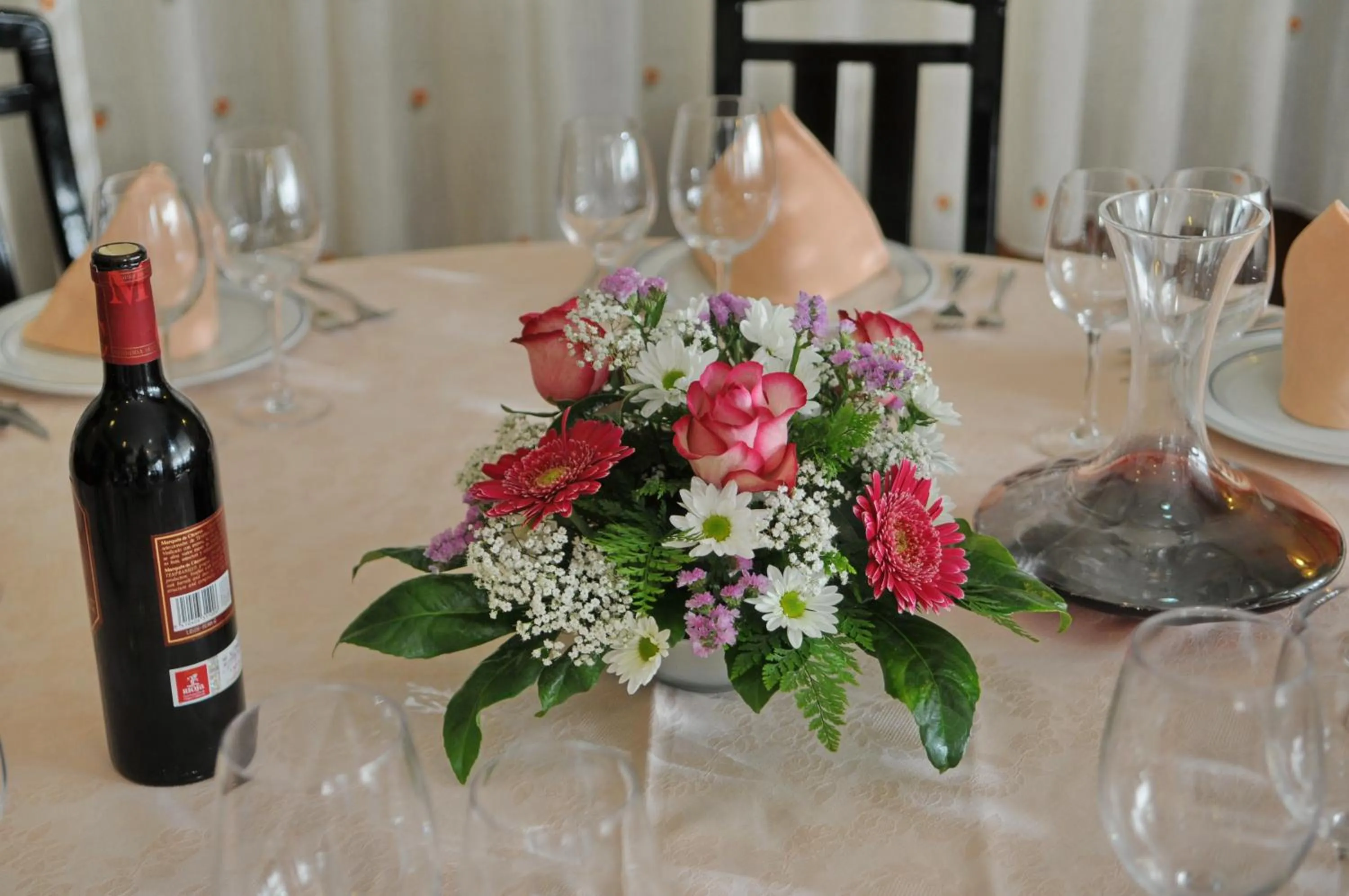 Alcoholic drinks in Hotel Garcas