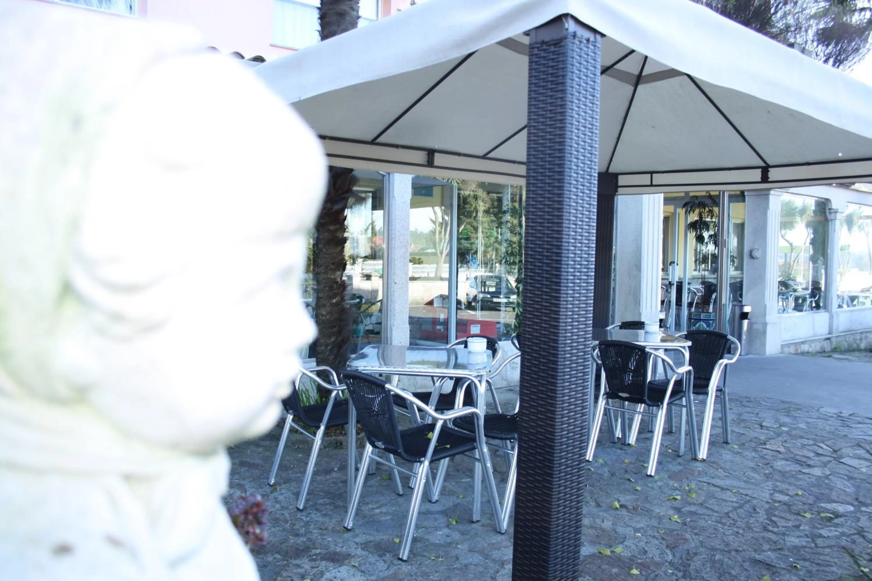 Seating area in Hotel Garcas