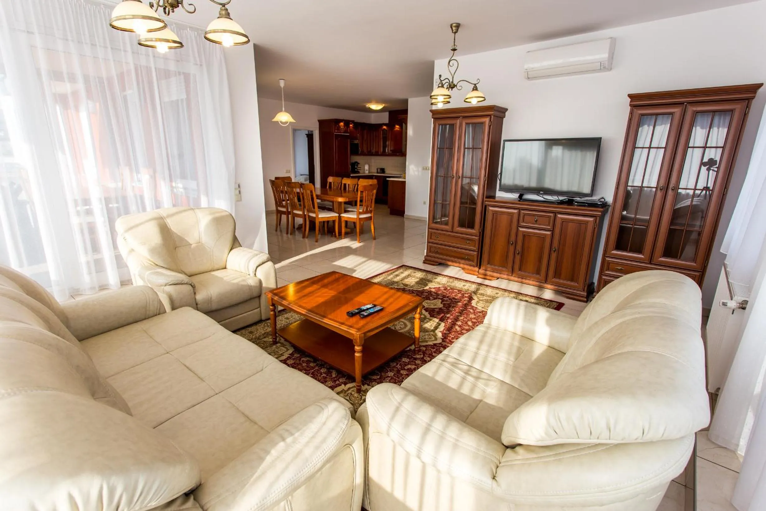 Living room in Luxury Apartment Hotel Siófok