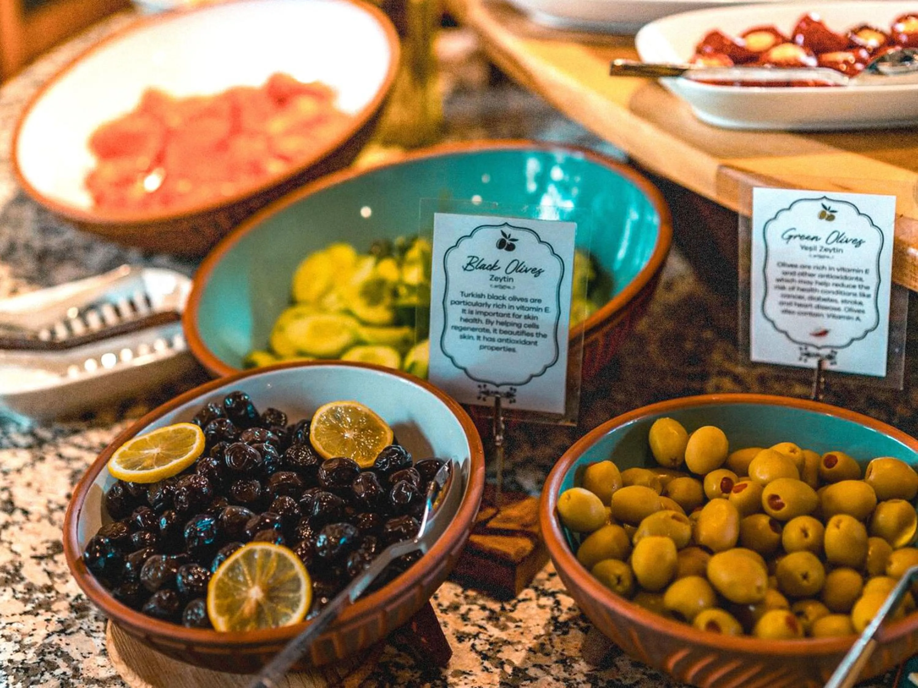 Buffet breakfast in Atilla's Cave Hotel