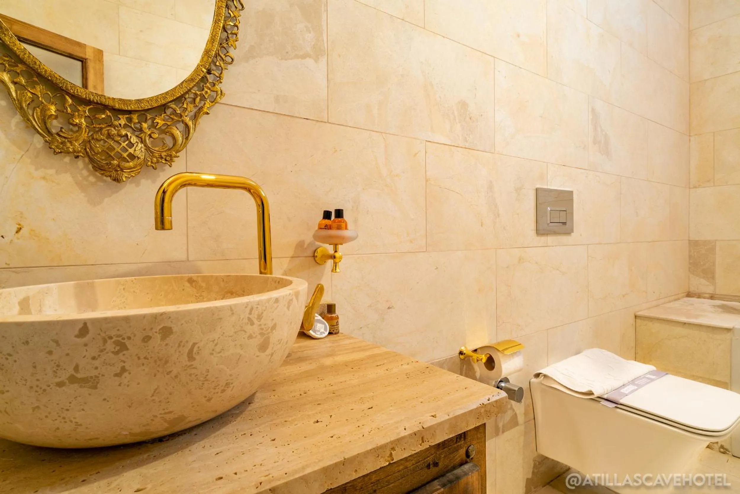 Toilet in Atilla's Cave Hotel