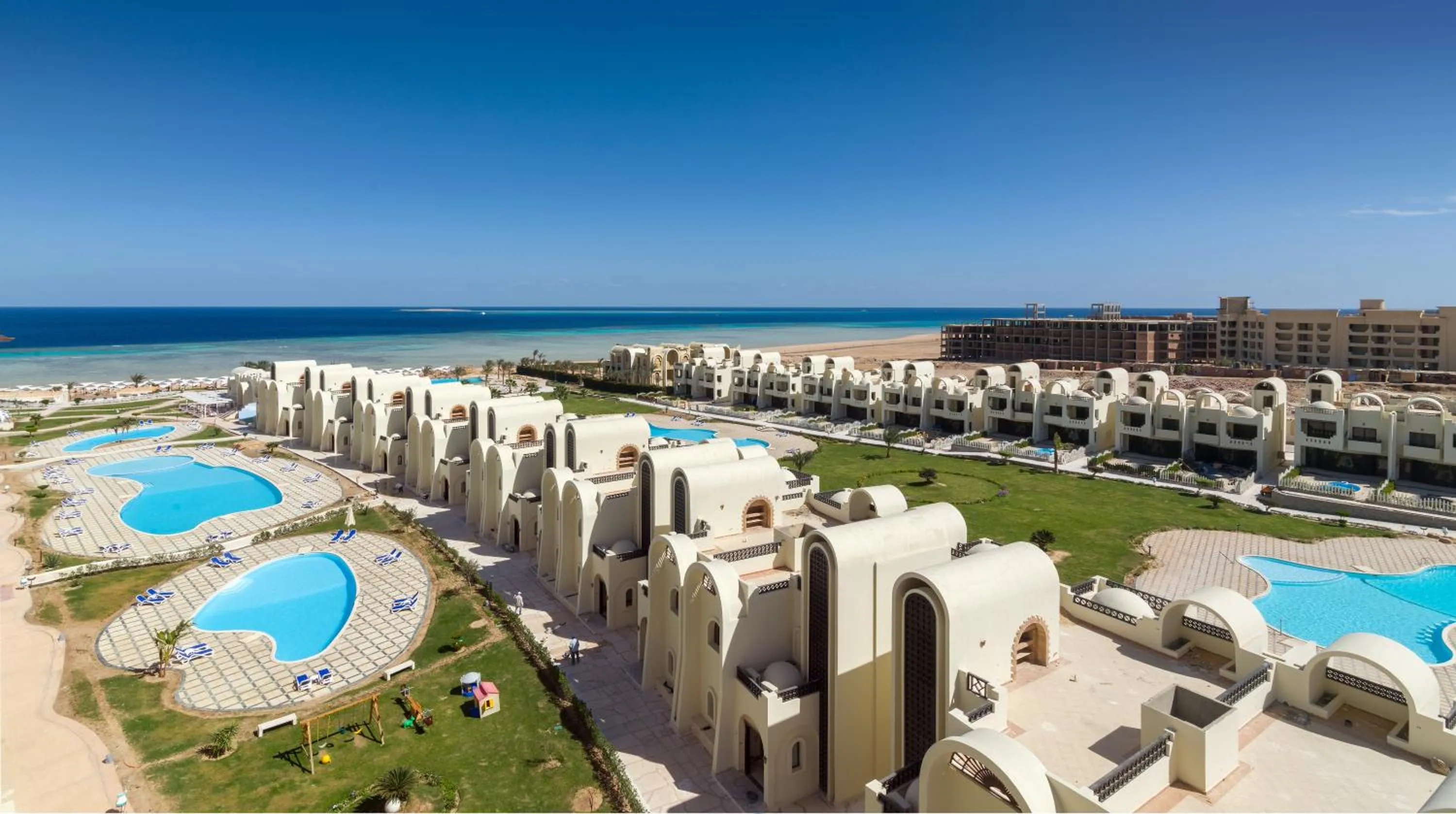 Pool view in Gravity Hotel & Aqua Park Sahl Hasheesh Families and Couples Only
