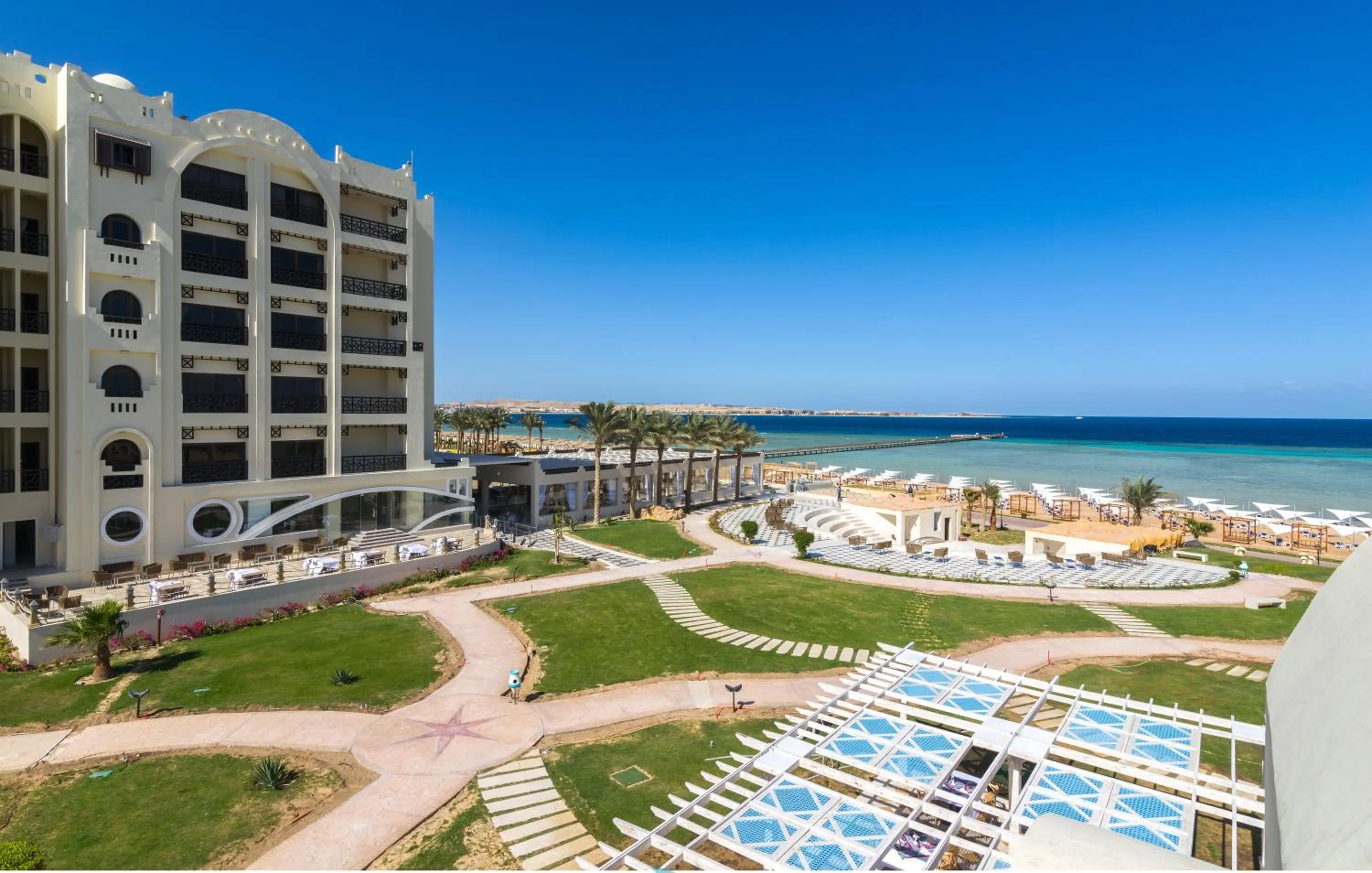 Property building in Gravity Hotel & Aqua Park Sahl Hasheesh Families and Couples Only