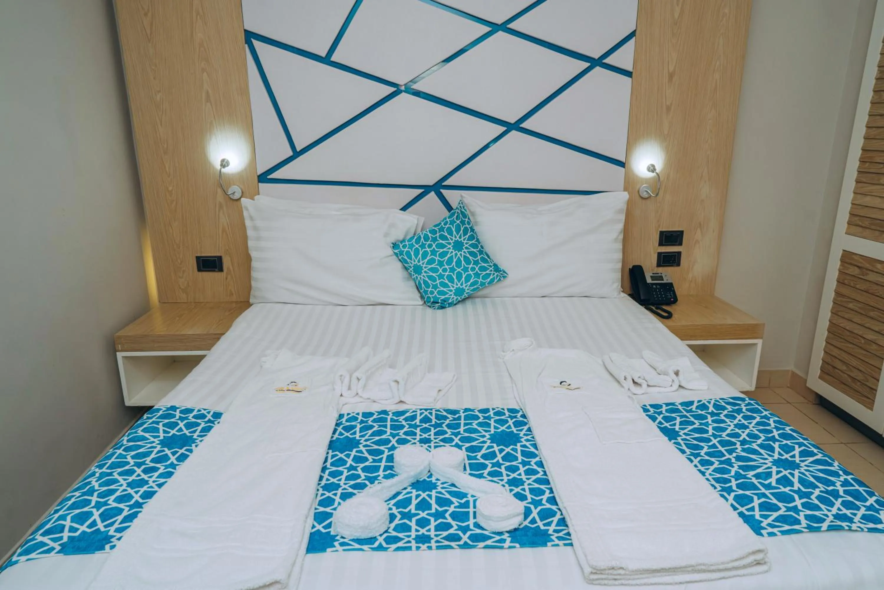 Bedroom, Bed in Gravity Hotel & Aqua Park Sahl Hasheesh Families and Couples Only