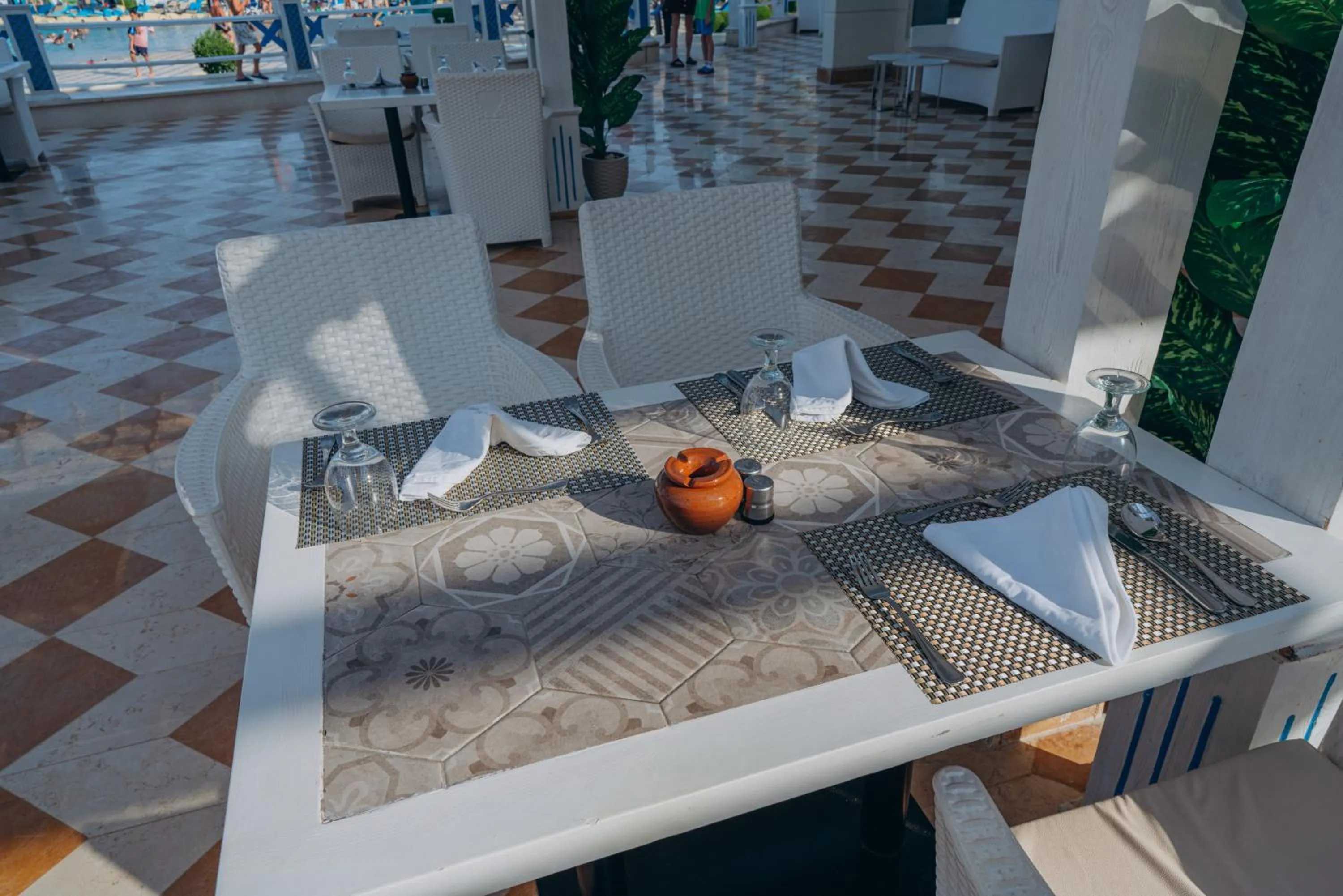 Dining area in Gravity Hotel & Aqua Park Sahl Hasheesh Families and Couples Only