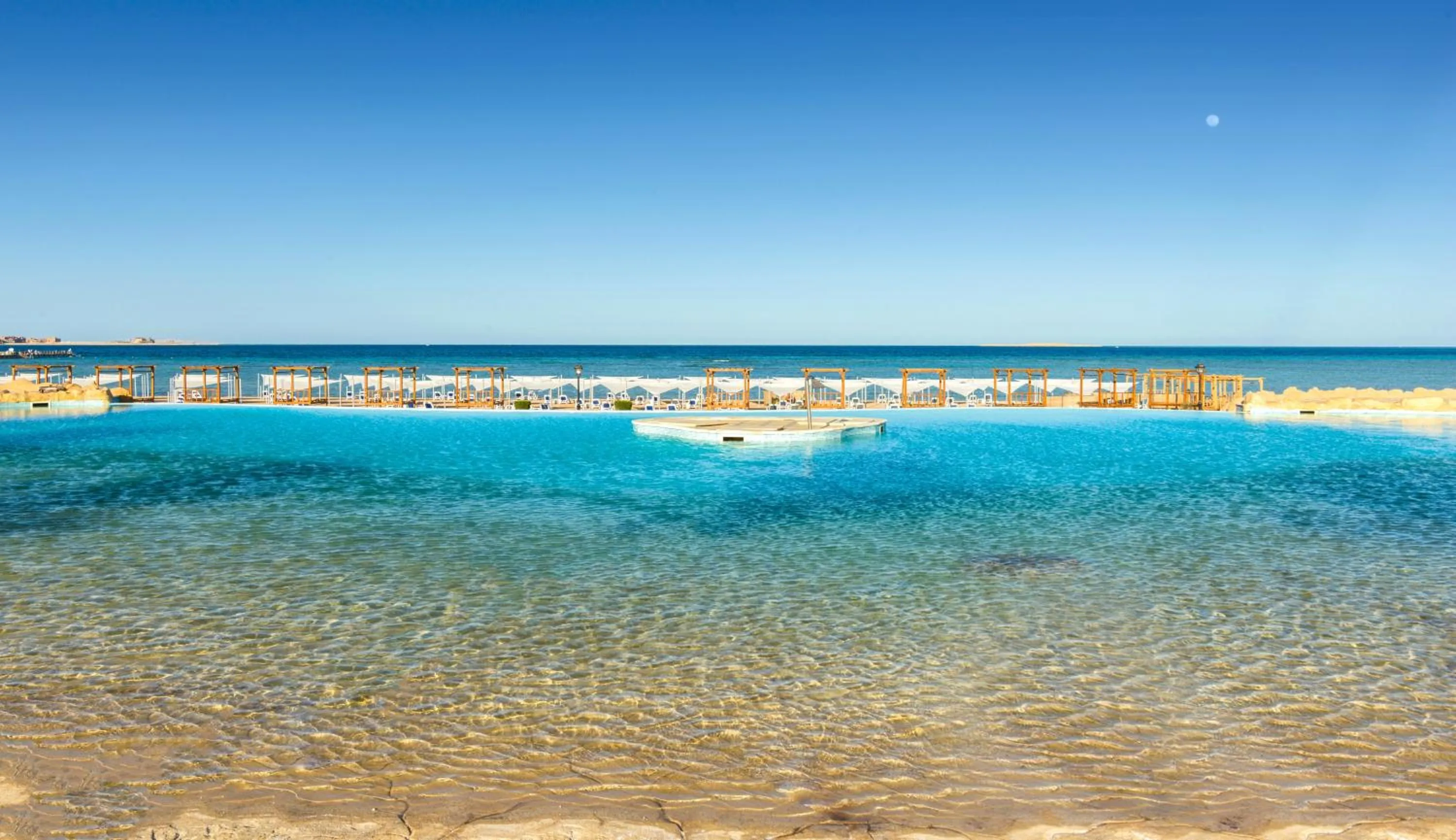 Beach in Gravity Hotel & Aqua Park Sahl Hasheesh Families and Couples Only