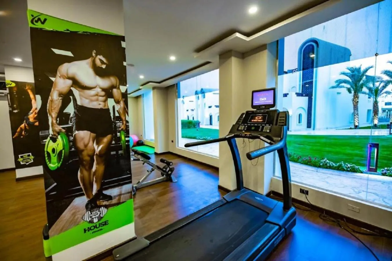 Fitness centre/facilities in Gravity Hotel & Aqua Park Sahl Hasheesh Families and Couples Only