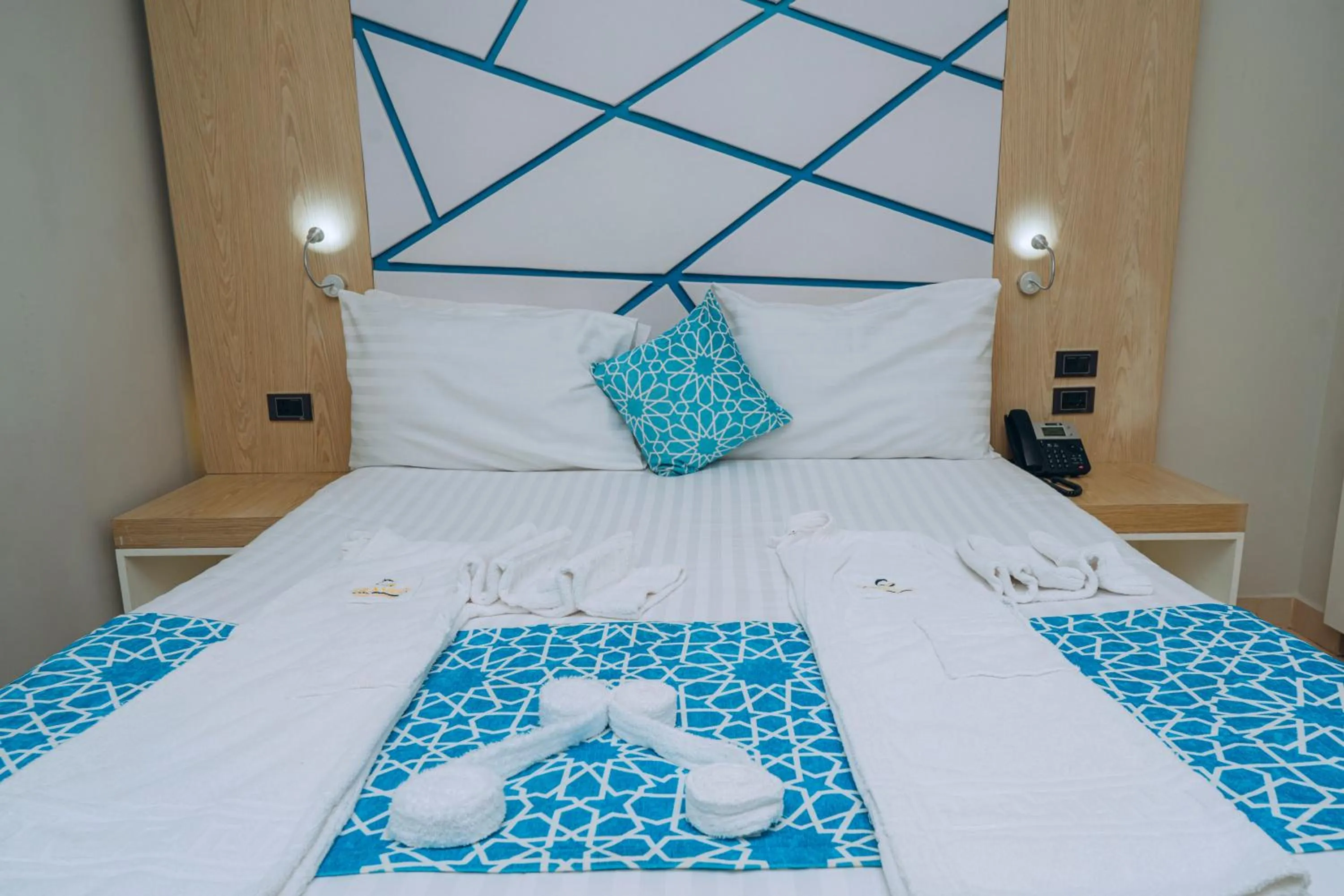 Bed in Gravity Hotel & Aqua Park Sahl Hasheesh Families and Couples Only