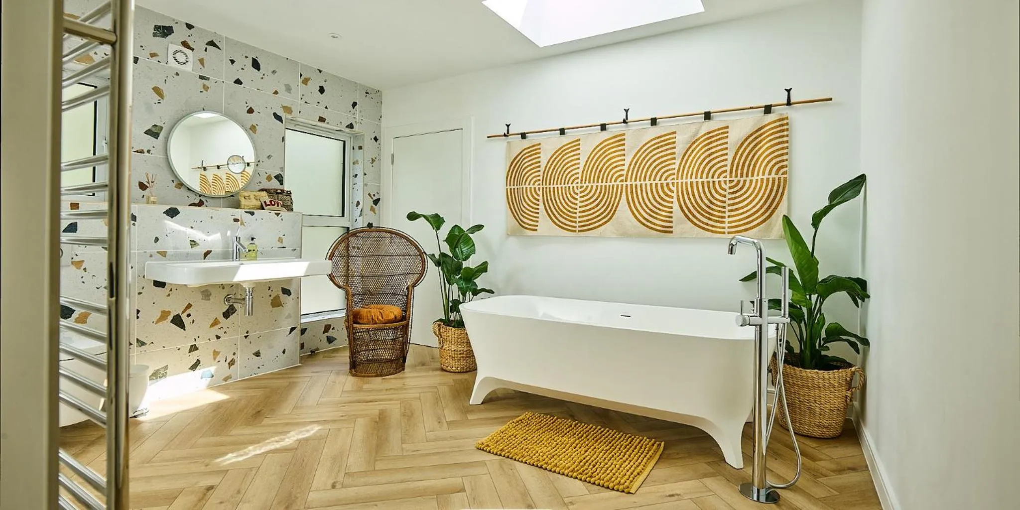 Shower in Lochend Chalets