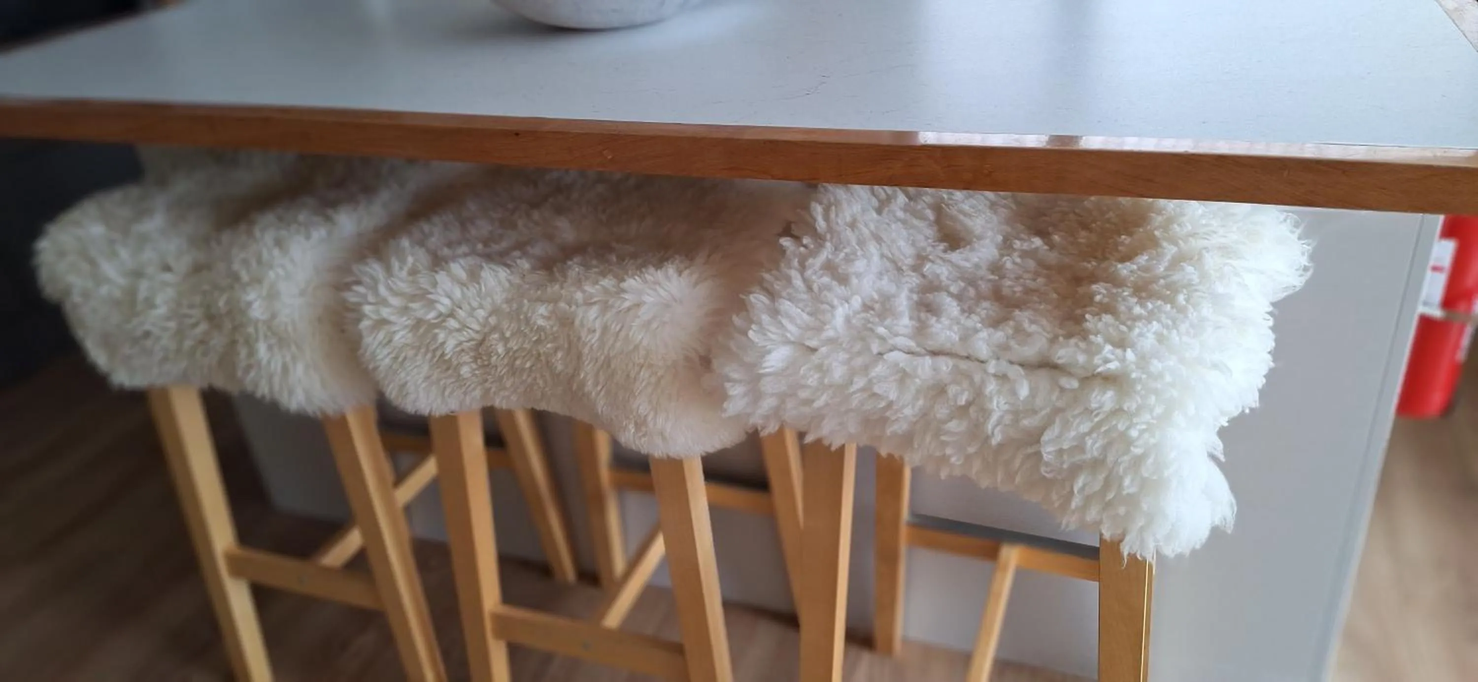 kitchen in Lochend Chalets