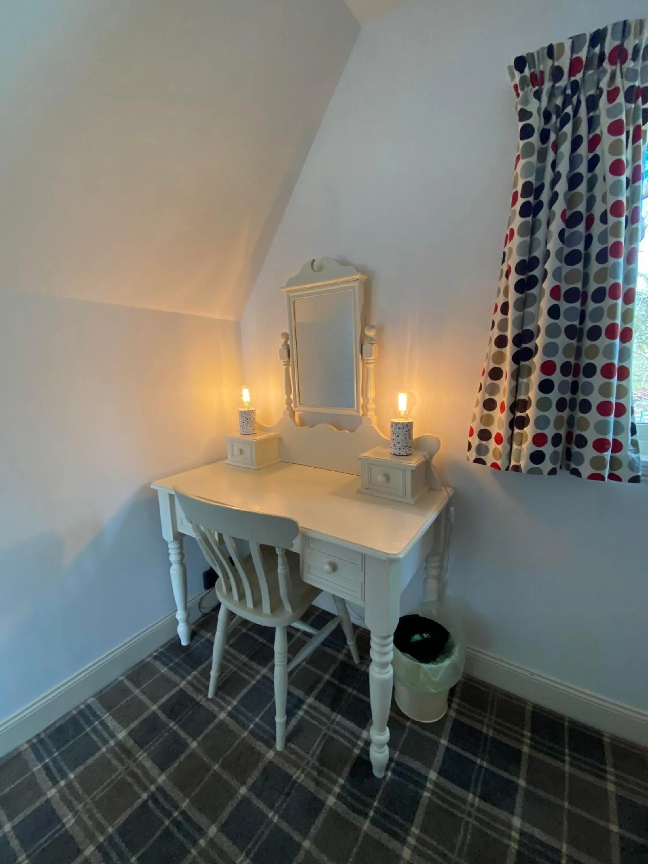 Bedroom in Lochend Chalets