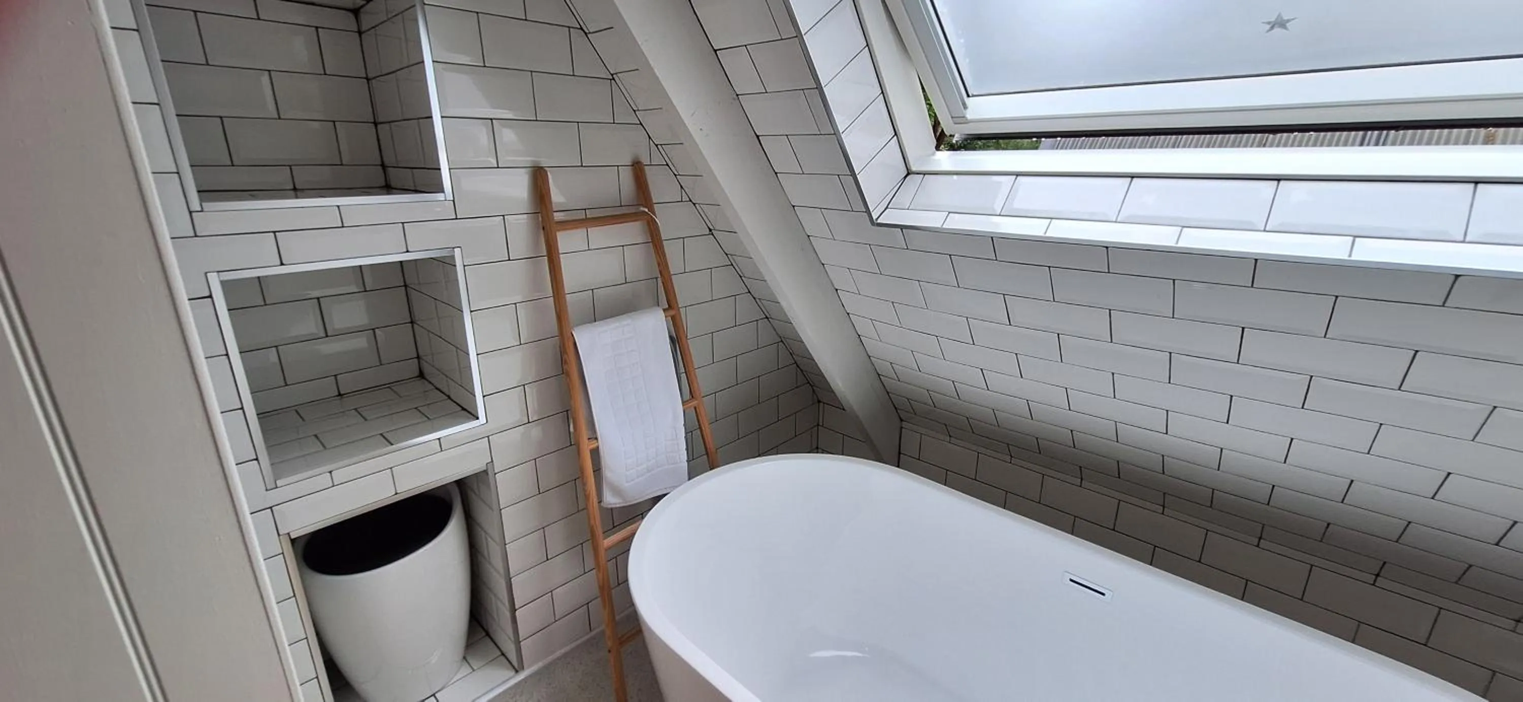 Shower in Lochend Chalets