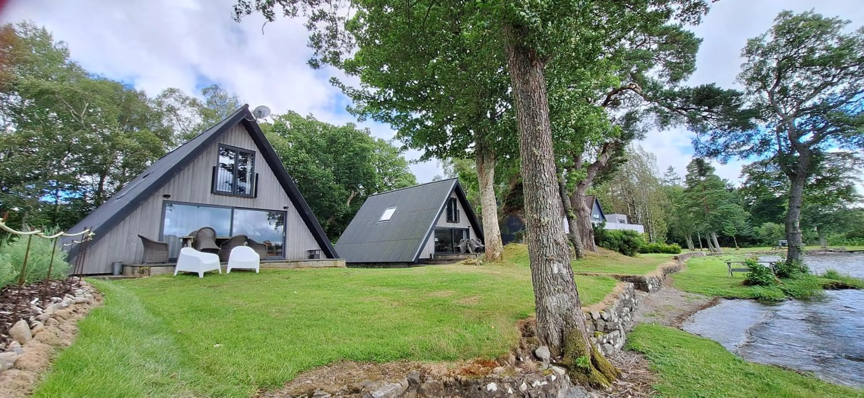 Property building in Lochend Chalets