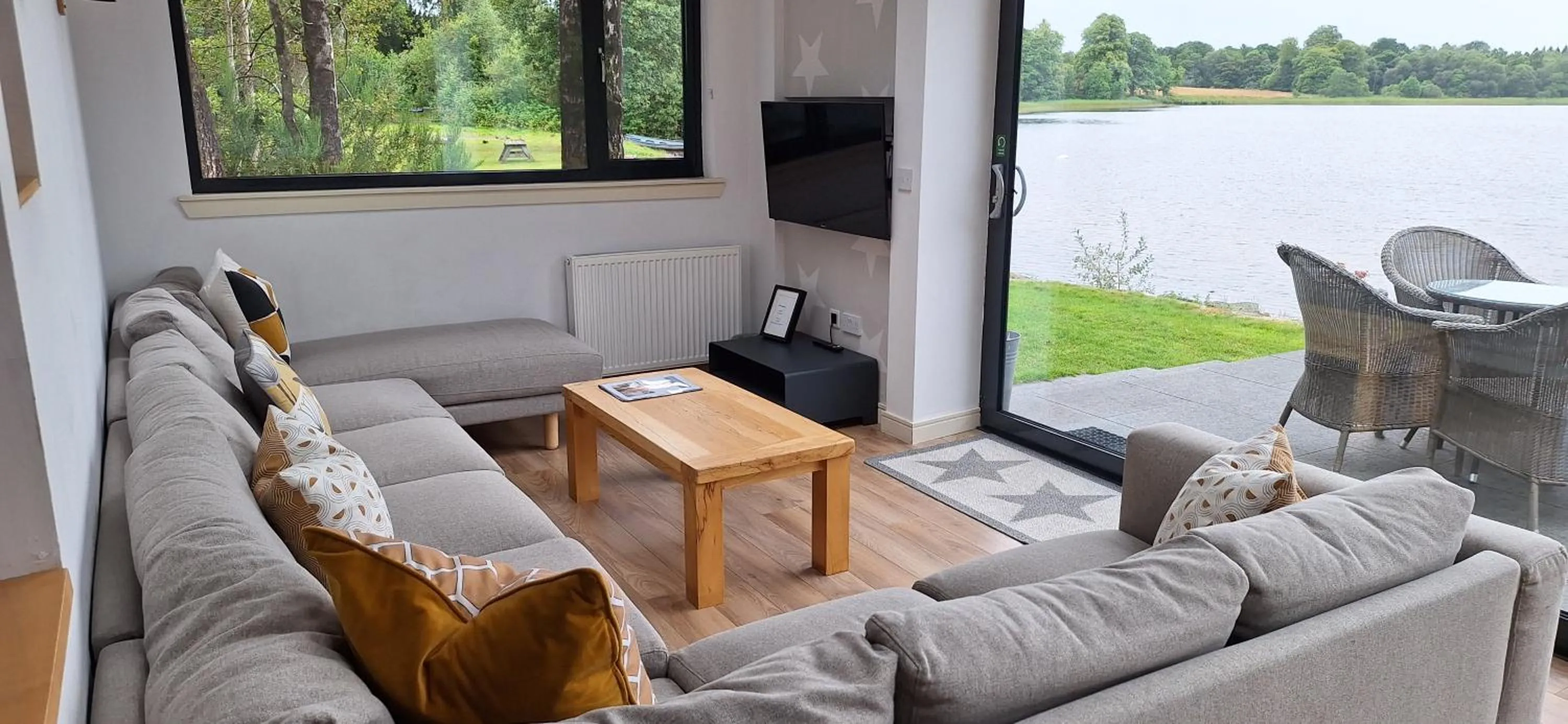 Natural landscape in Lochend Chalets