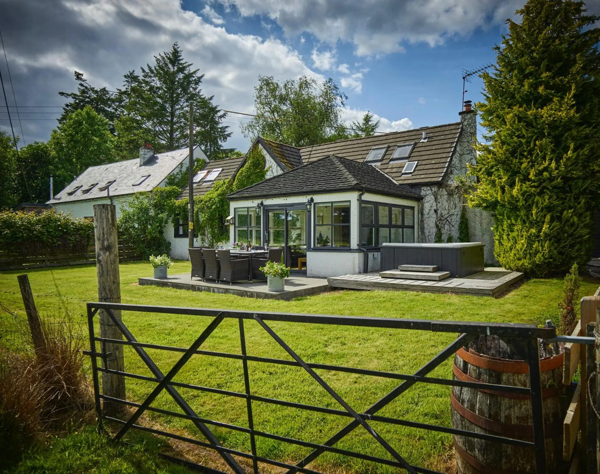 Shower in Lochend Chalets