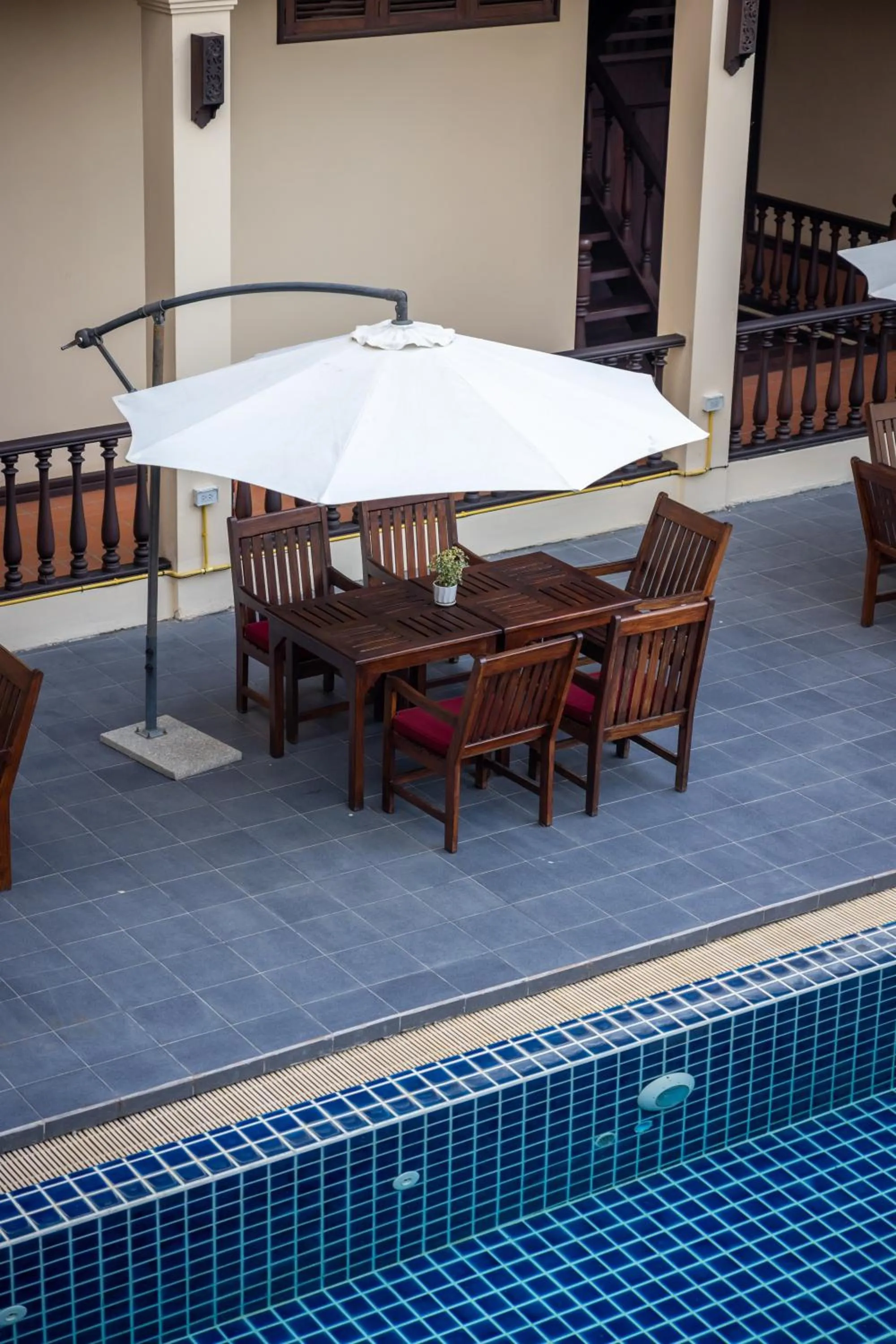 Swimming pool in Sada Hotel