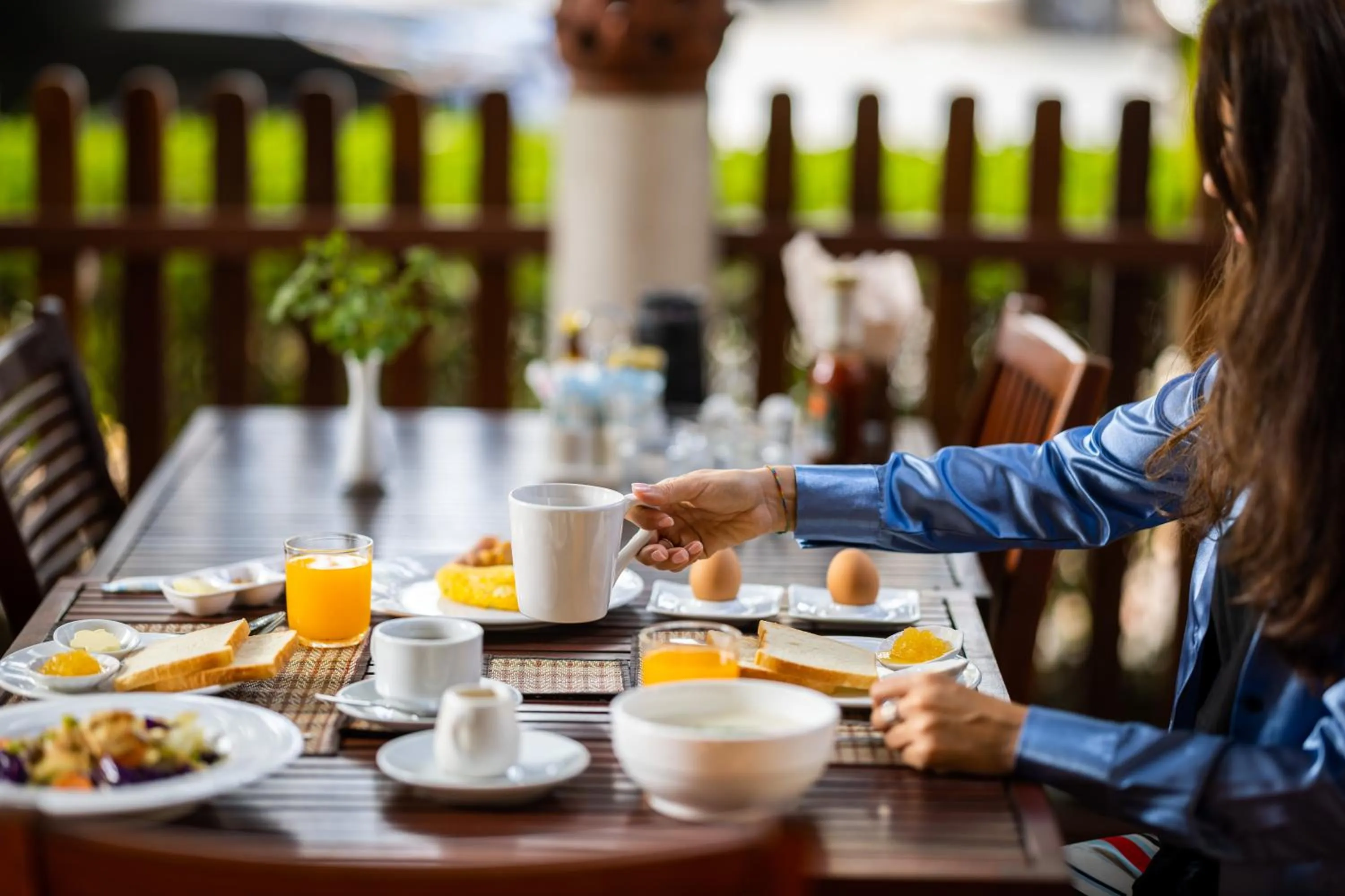 Breakfast in Sada Hotel