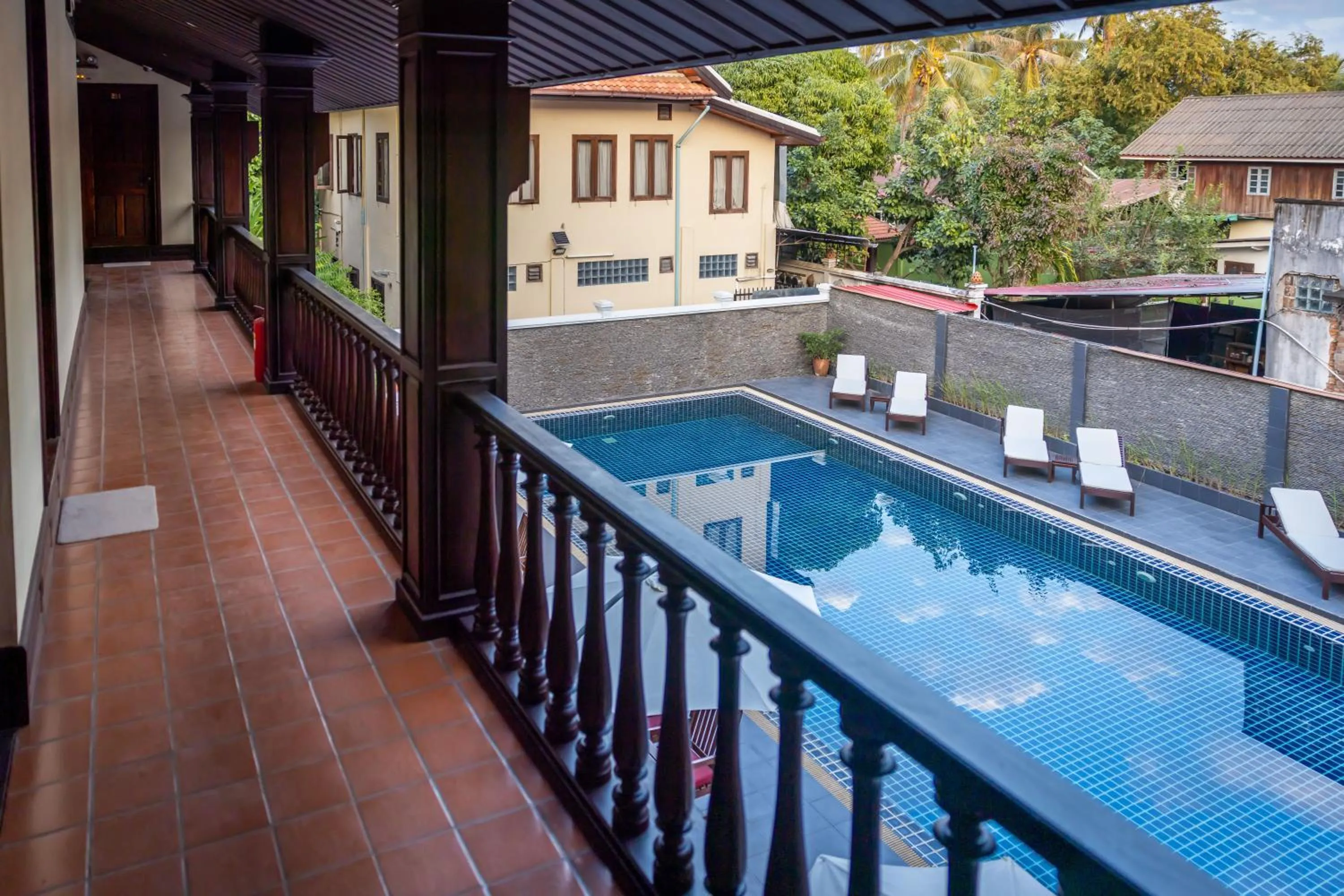 Swimming pool in Sada Hotel