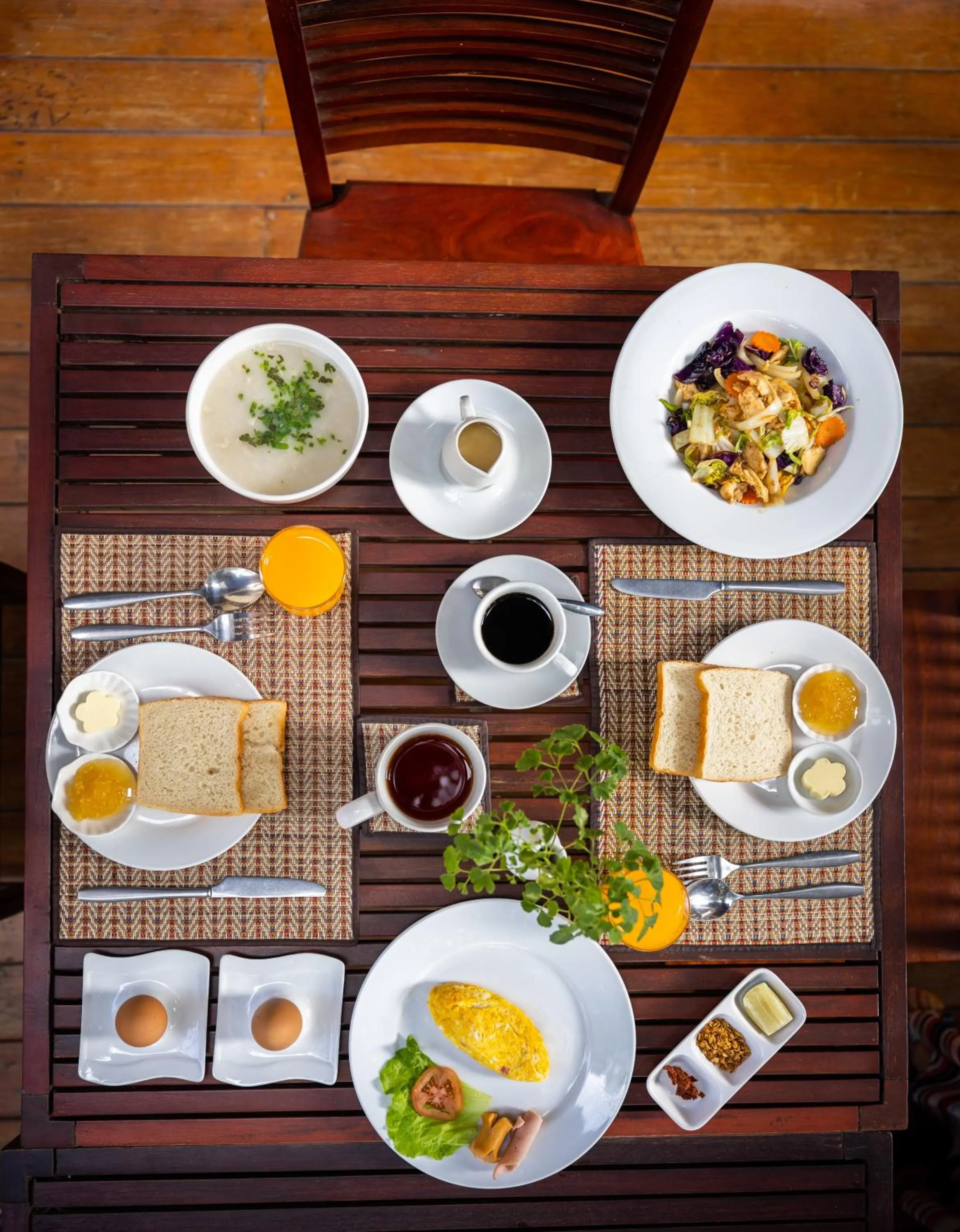 Breakfast in Sada Hotel