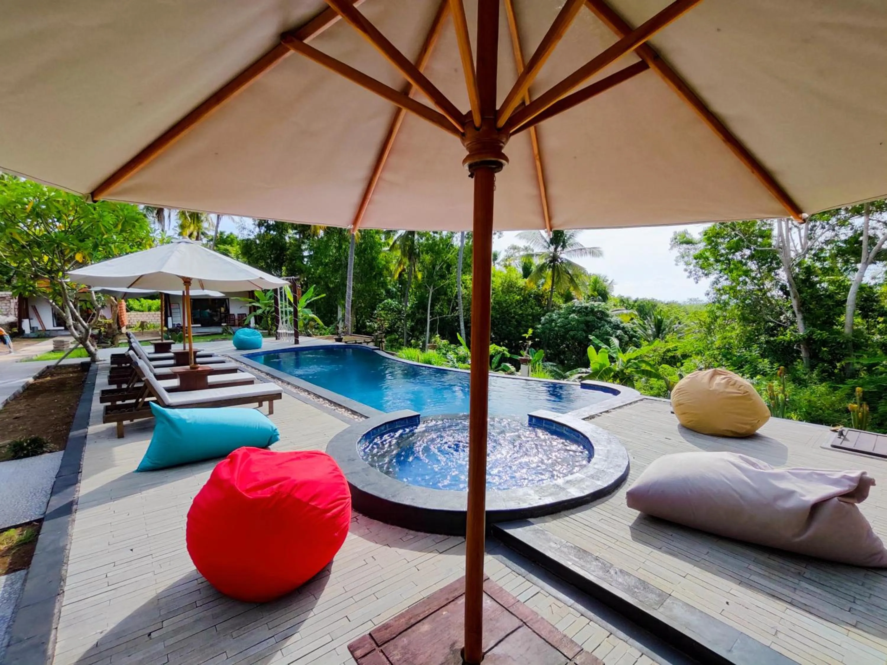 Patio in Meket Bungalows