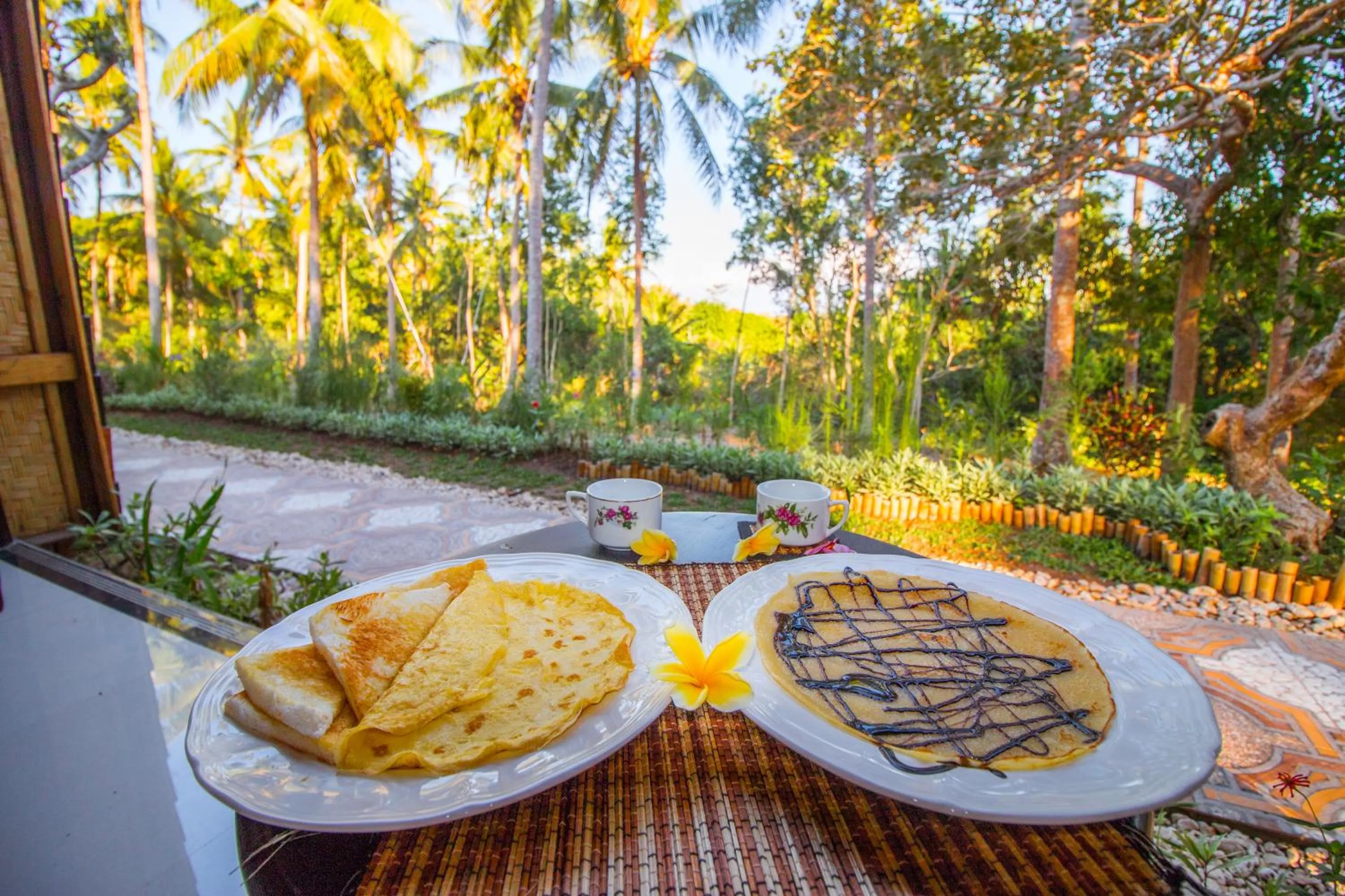Food close-up in Meket Bungalows