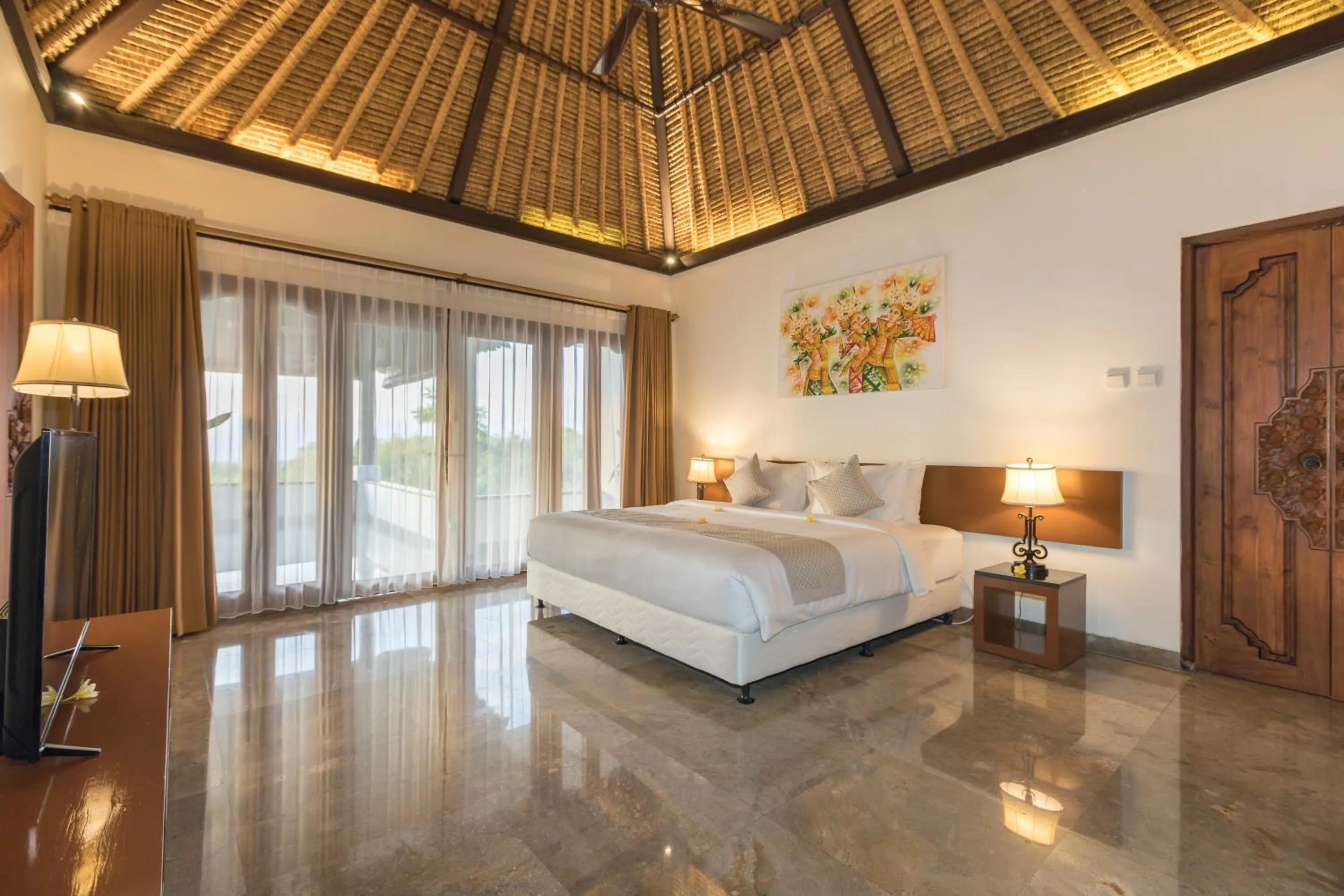 Bed in Villa Djani Balangan by Nagisa Bali