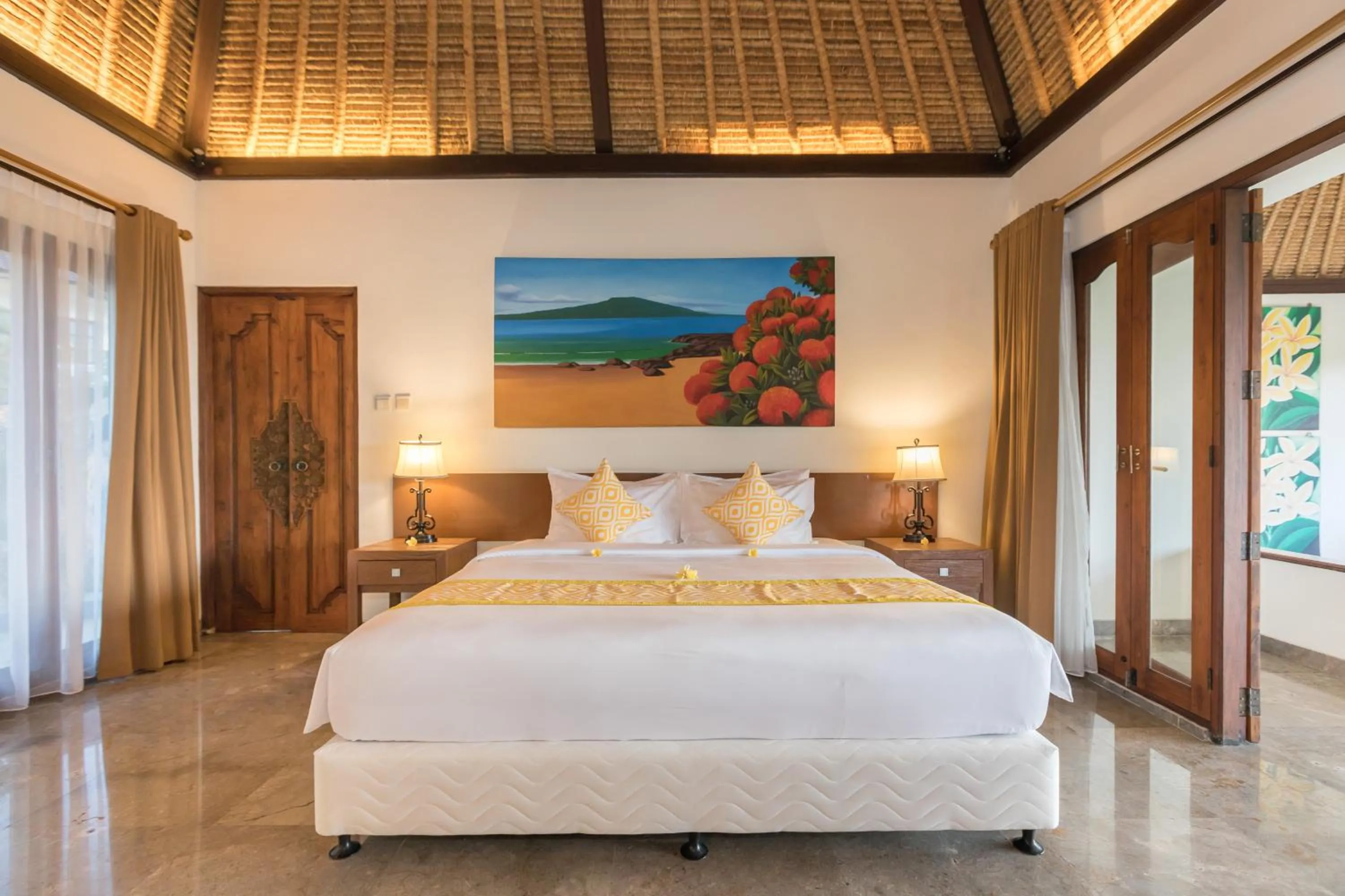 Bed in Villa Djani Balangan by Nagisa Bali
