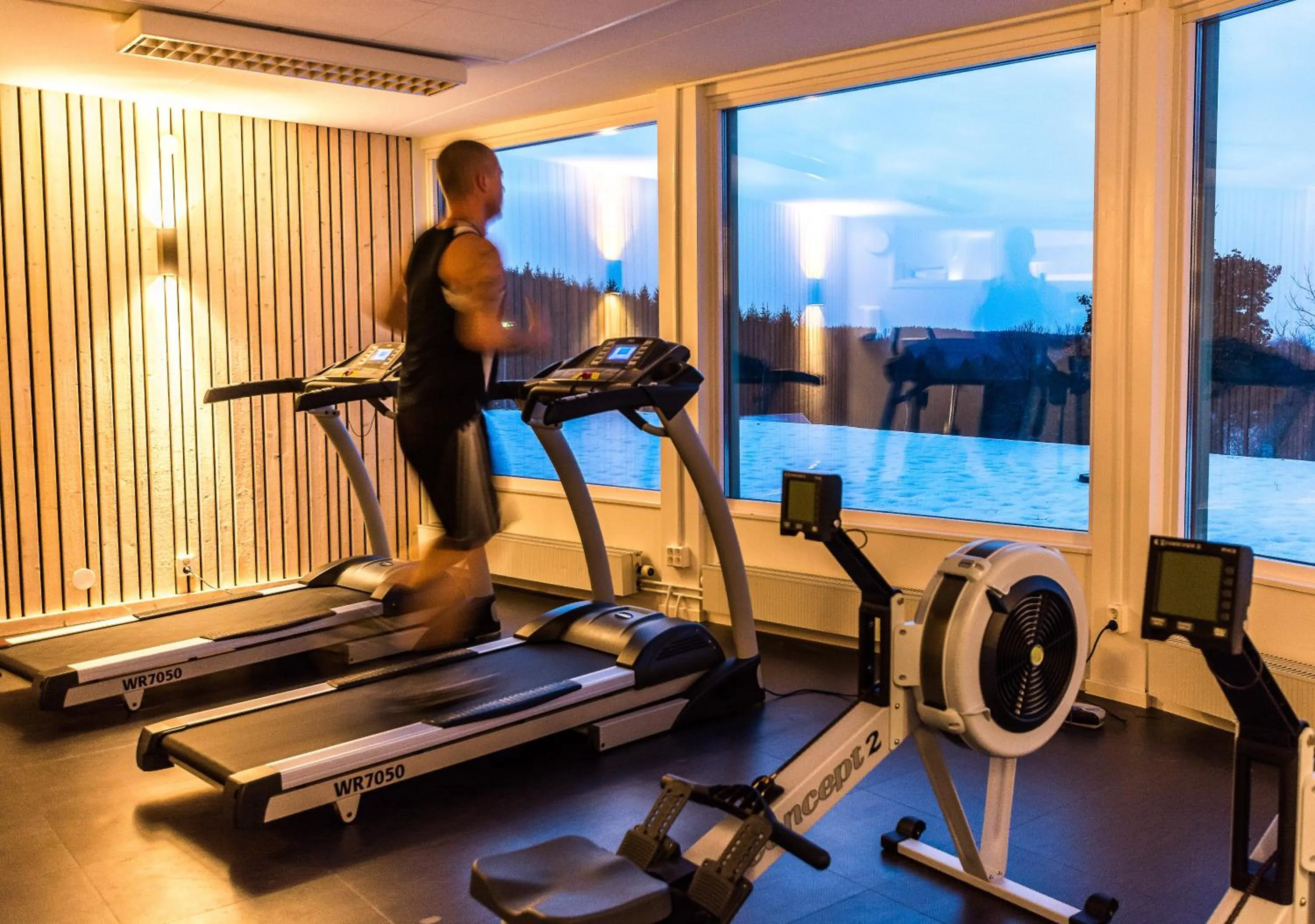 Fitness centre/facilities in Två Skyttlar