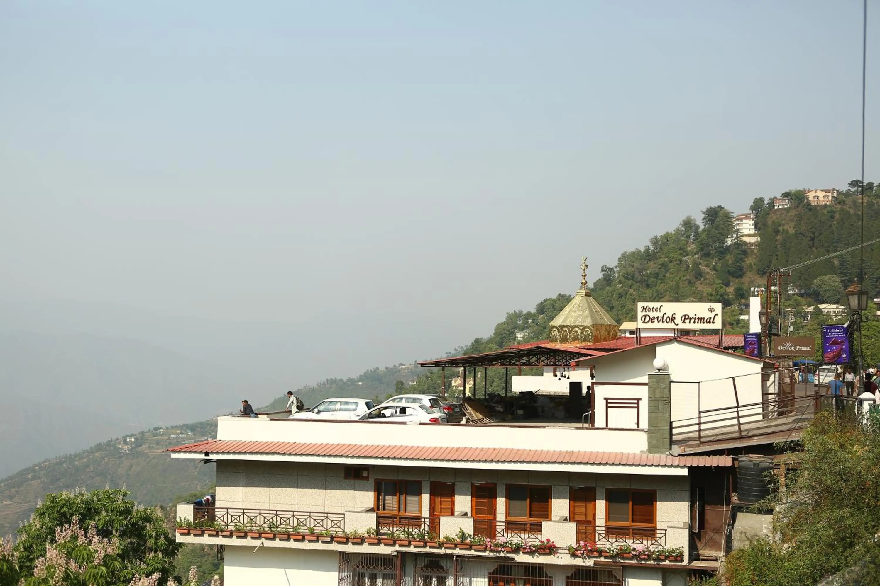 Facade/entrance in Hotel Devlok Primal