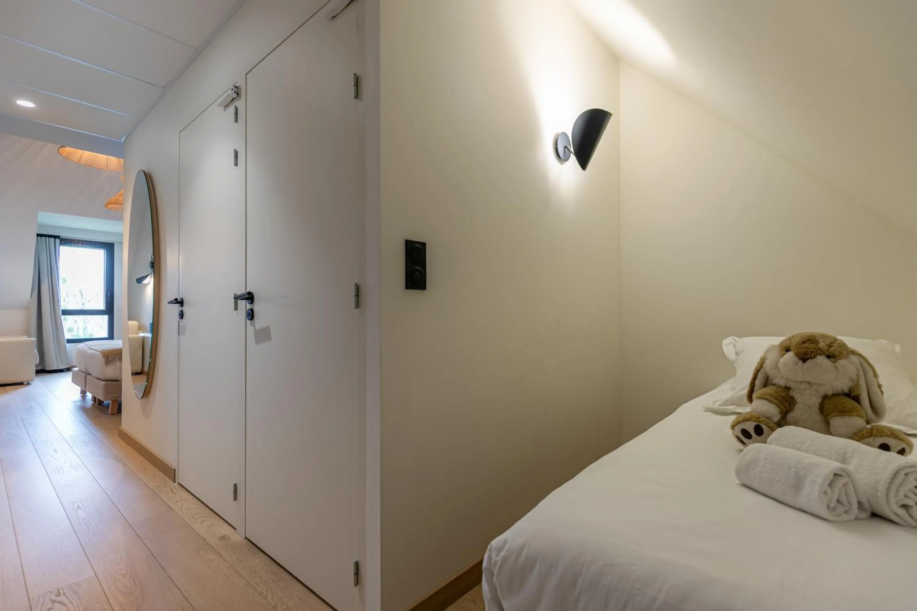 Bed in Auberge de la Caillère