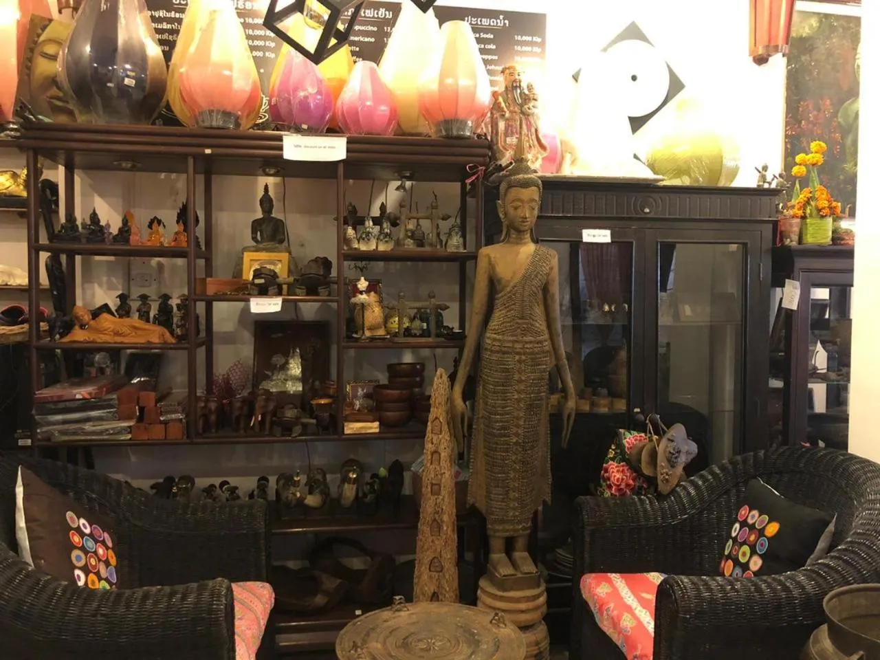 Living room in Vientiane SP Hotel