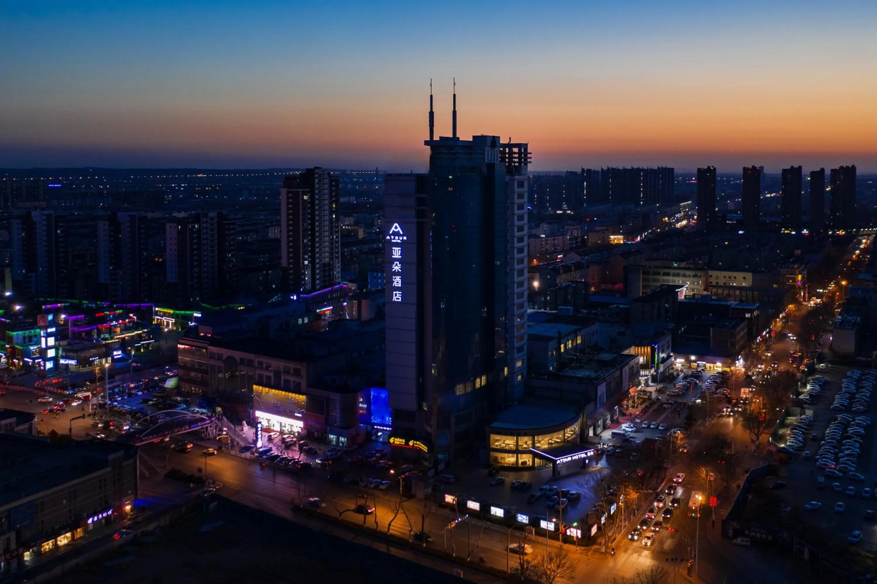 Property building in Atour Jiaozhou Qingdao Hotel