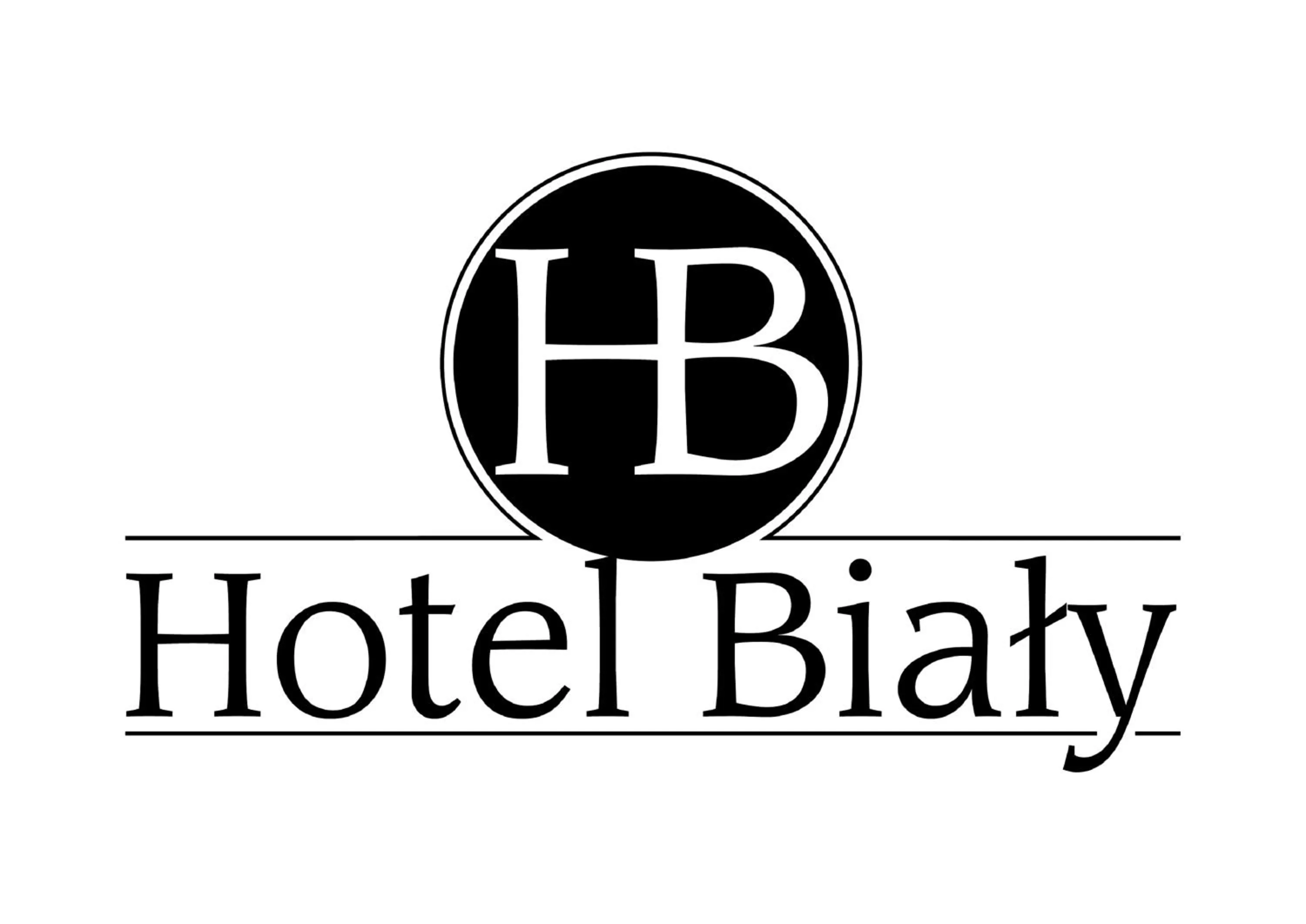 Property logo or sign in Hotel Biały