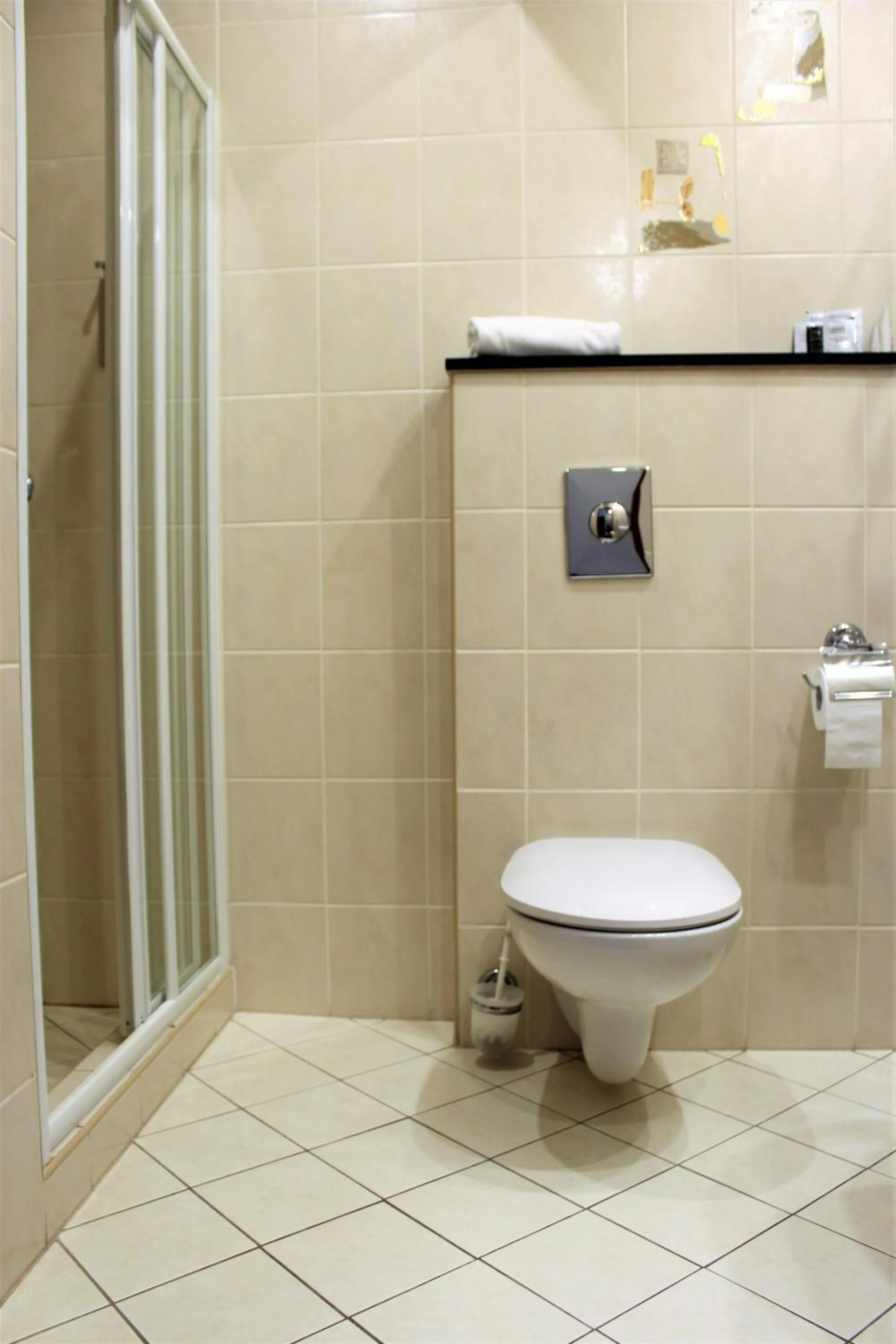 Shower in Hotel Biały