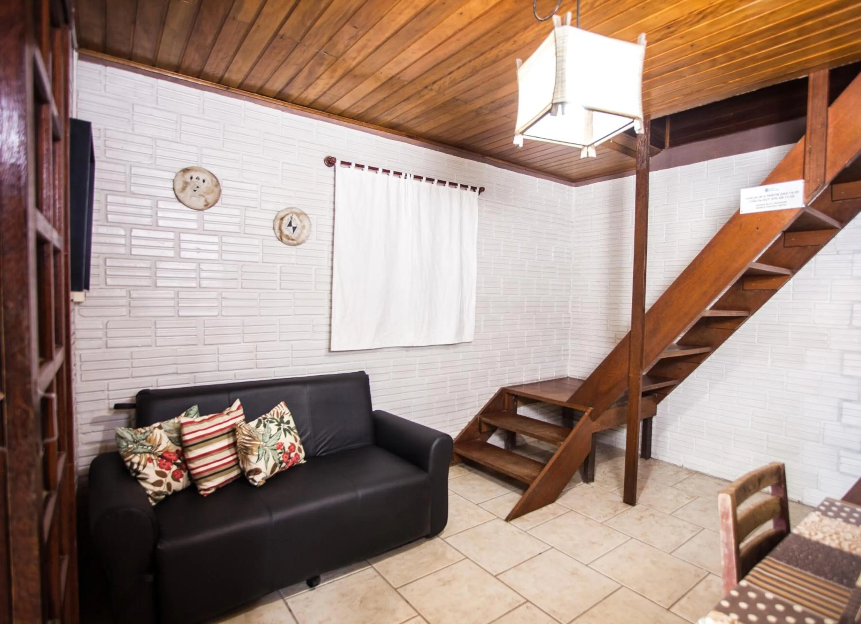 Living room in Pousada Cabanas Kaia Lua