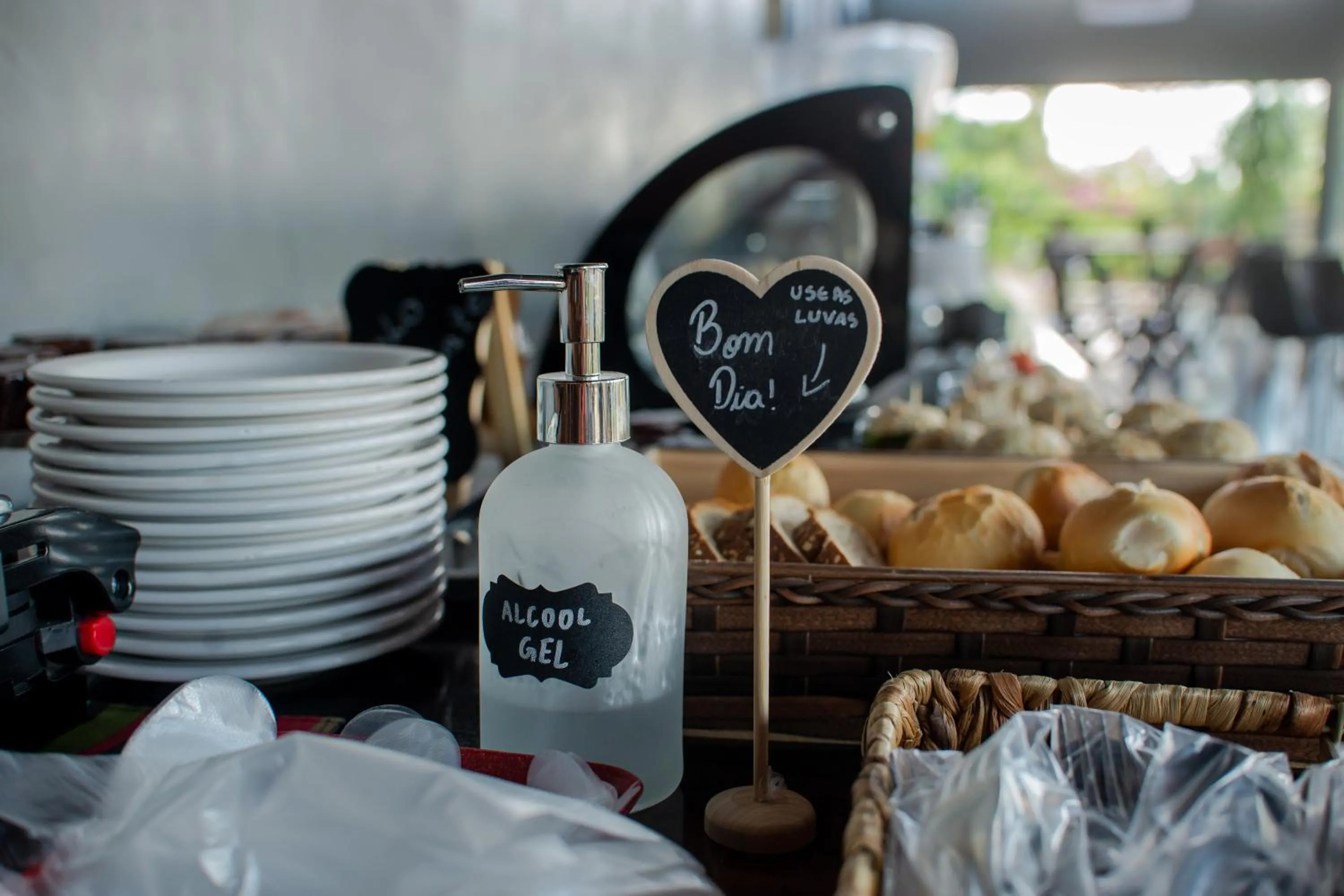 Breakfast in Pousada Cabanas Kaia Lua