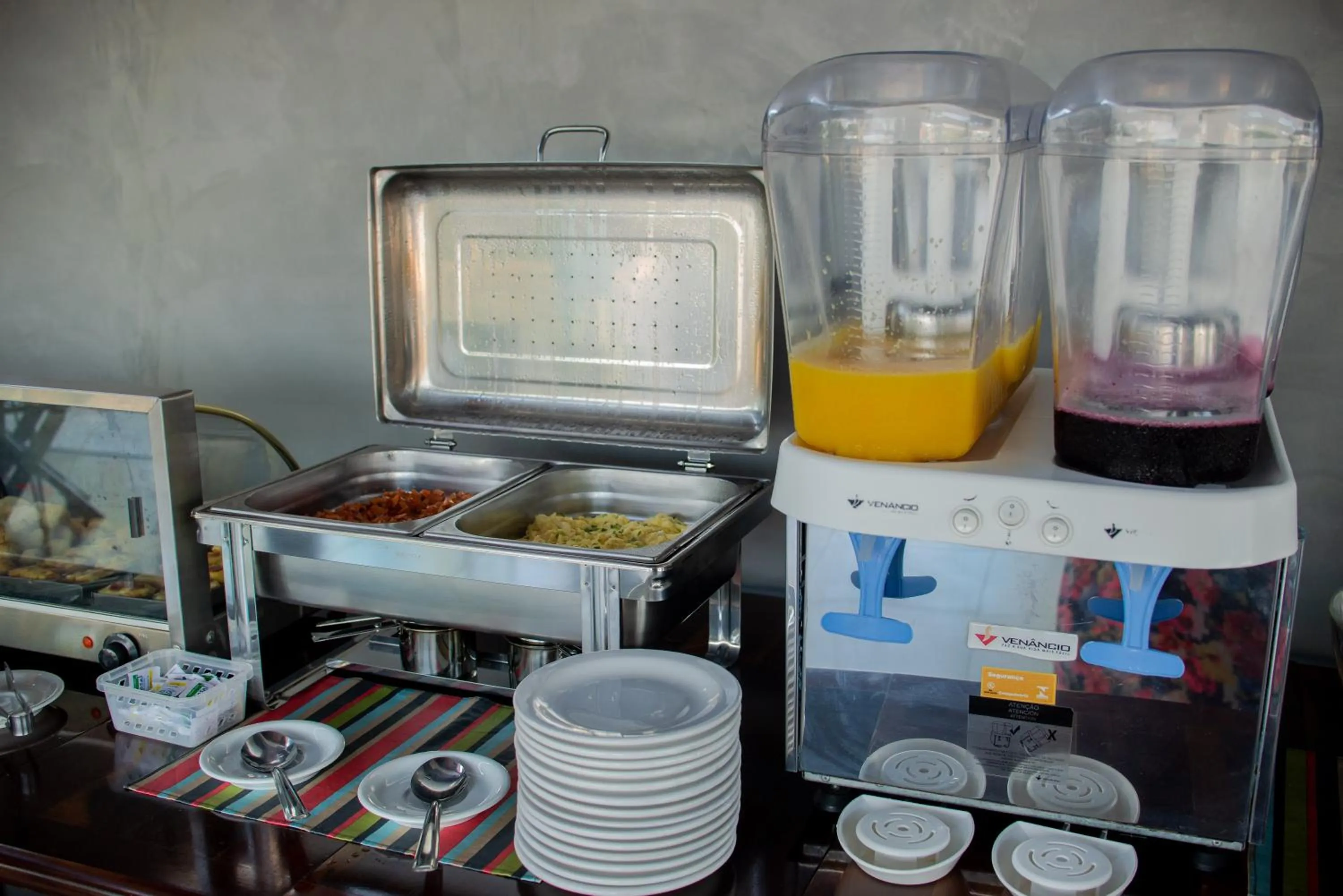 Breakfast in Pousada Cabanas Kaia Lua