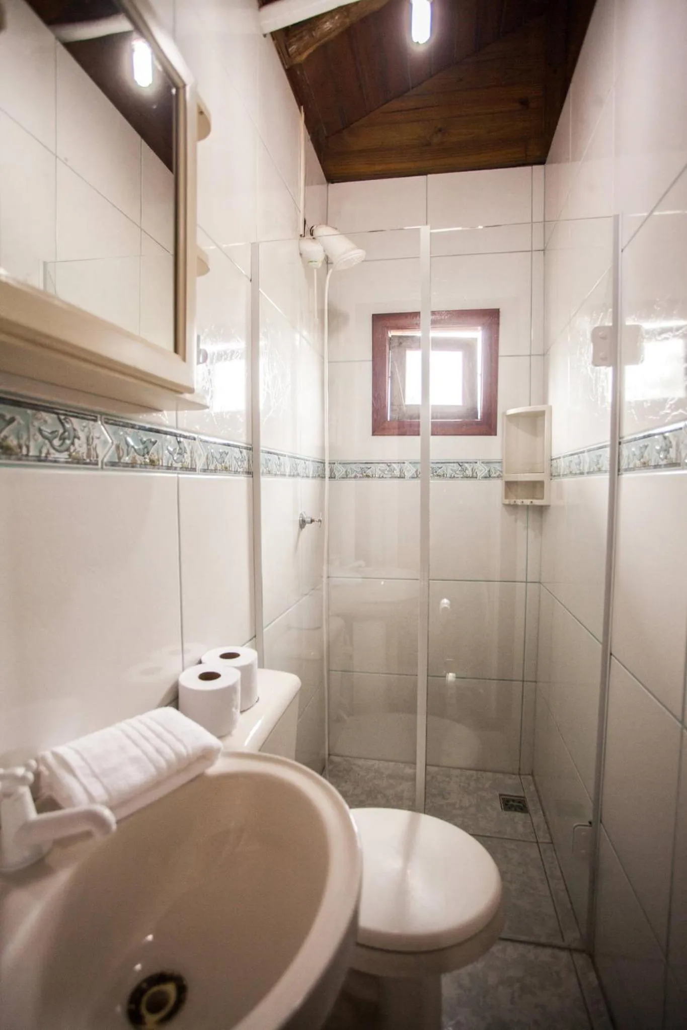 Bathroom in Pousada Cabanas Kaia Lua