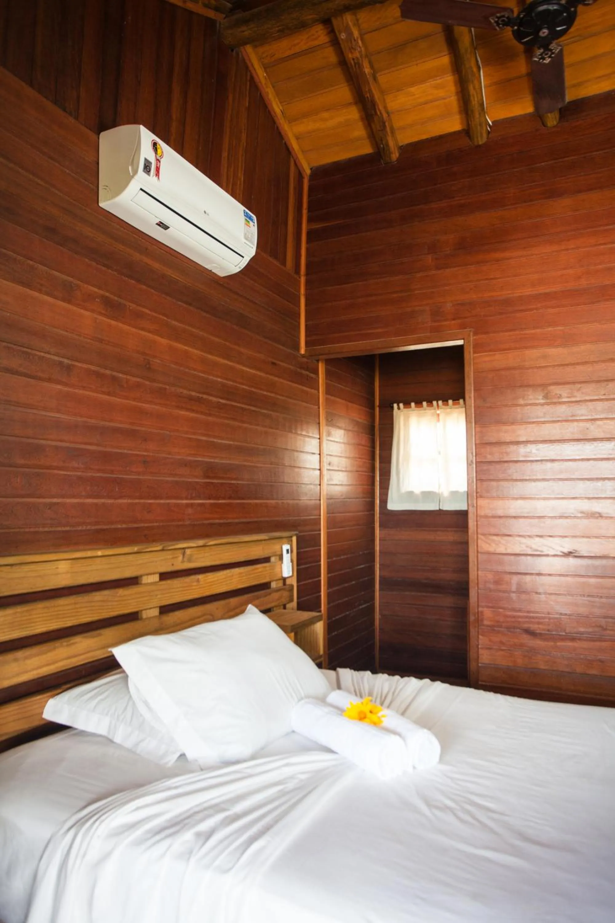 Bedroom, Bed in Pousada Cabanas Kaia Lua