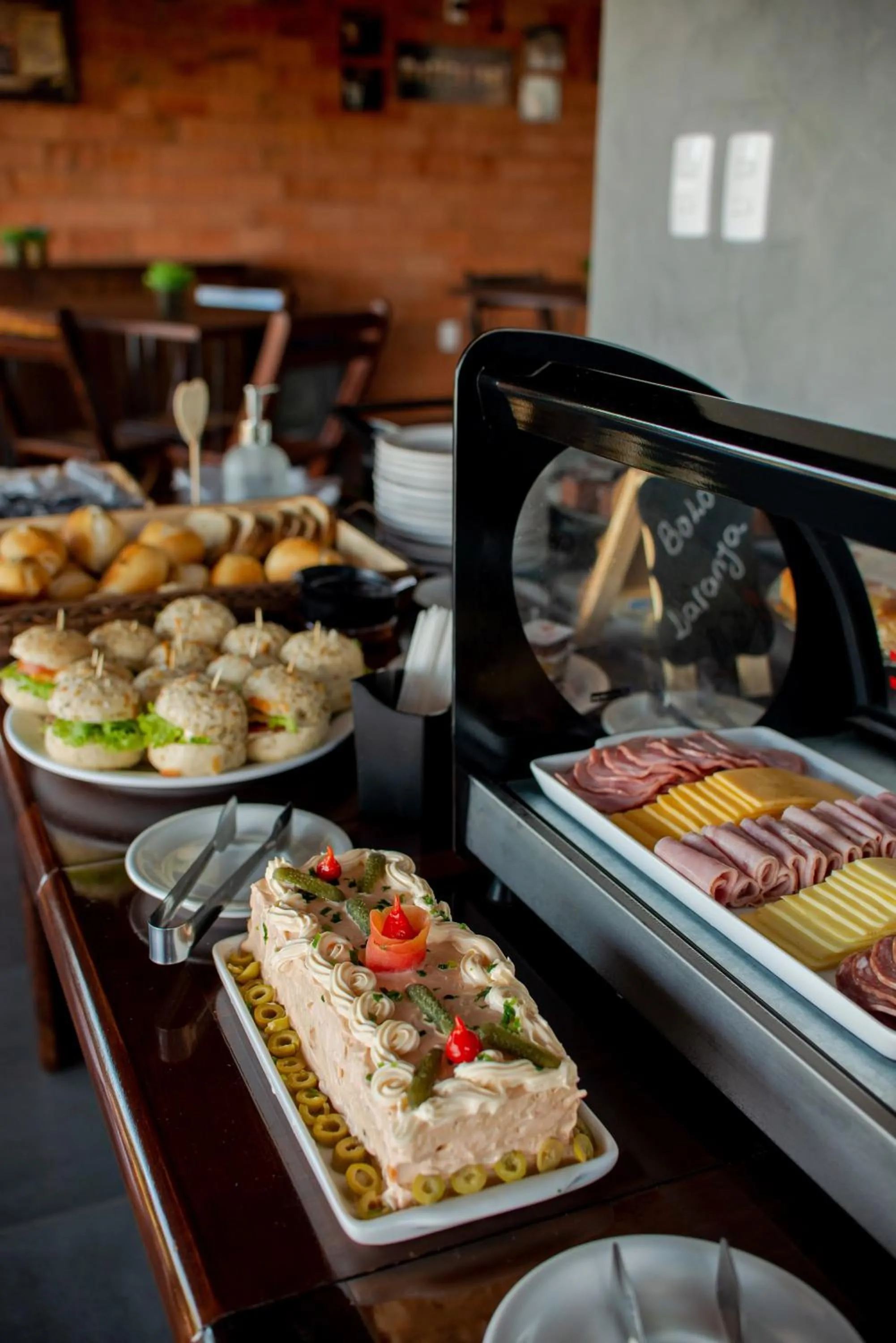 Breakfast in Pousada Cabanas Kaia Lua