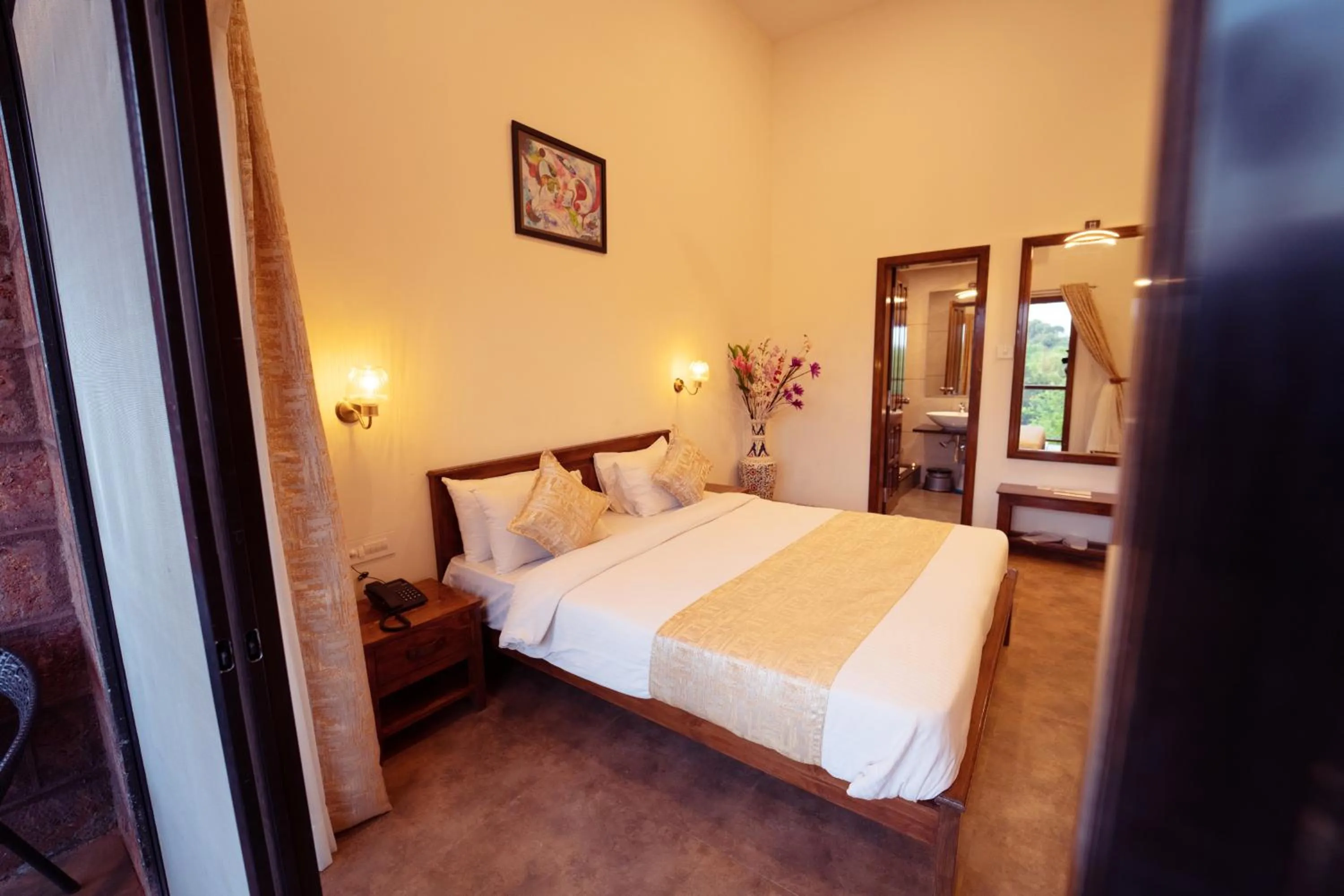 Bedroom, Bed in La Serene Resort and Spa