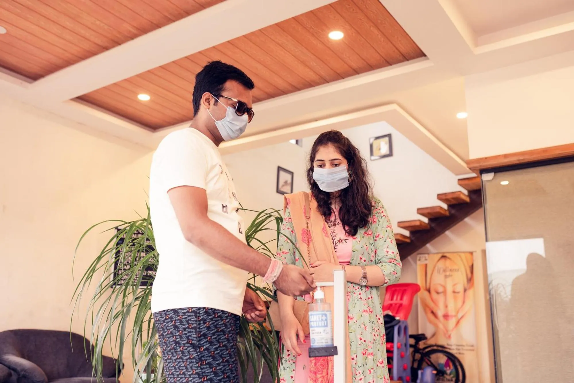 Guests in La Serene Resort and Spa