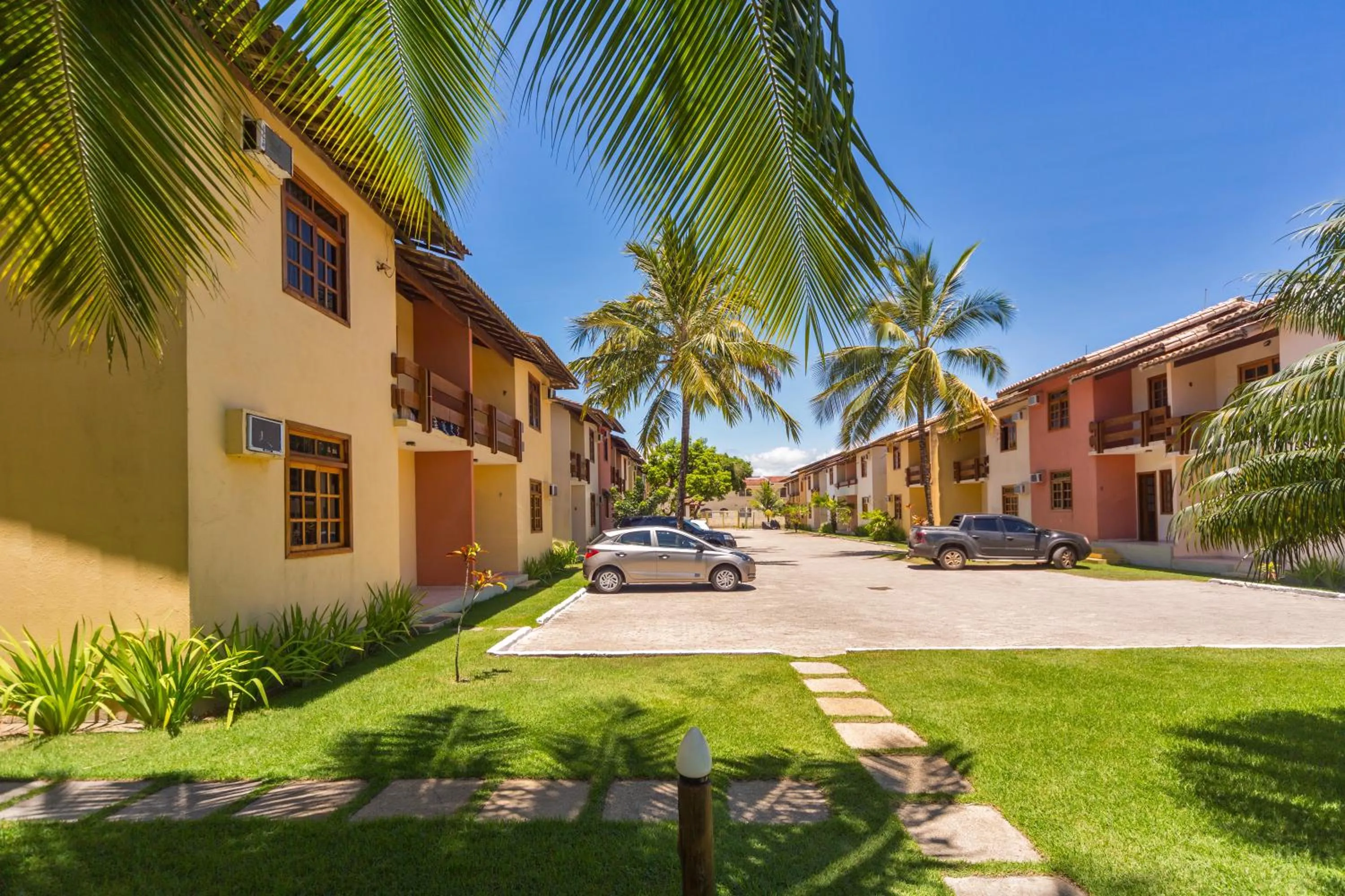 Property building in America Praia Flat - Portal Hotéis