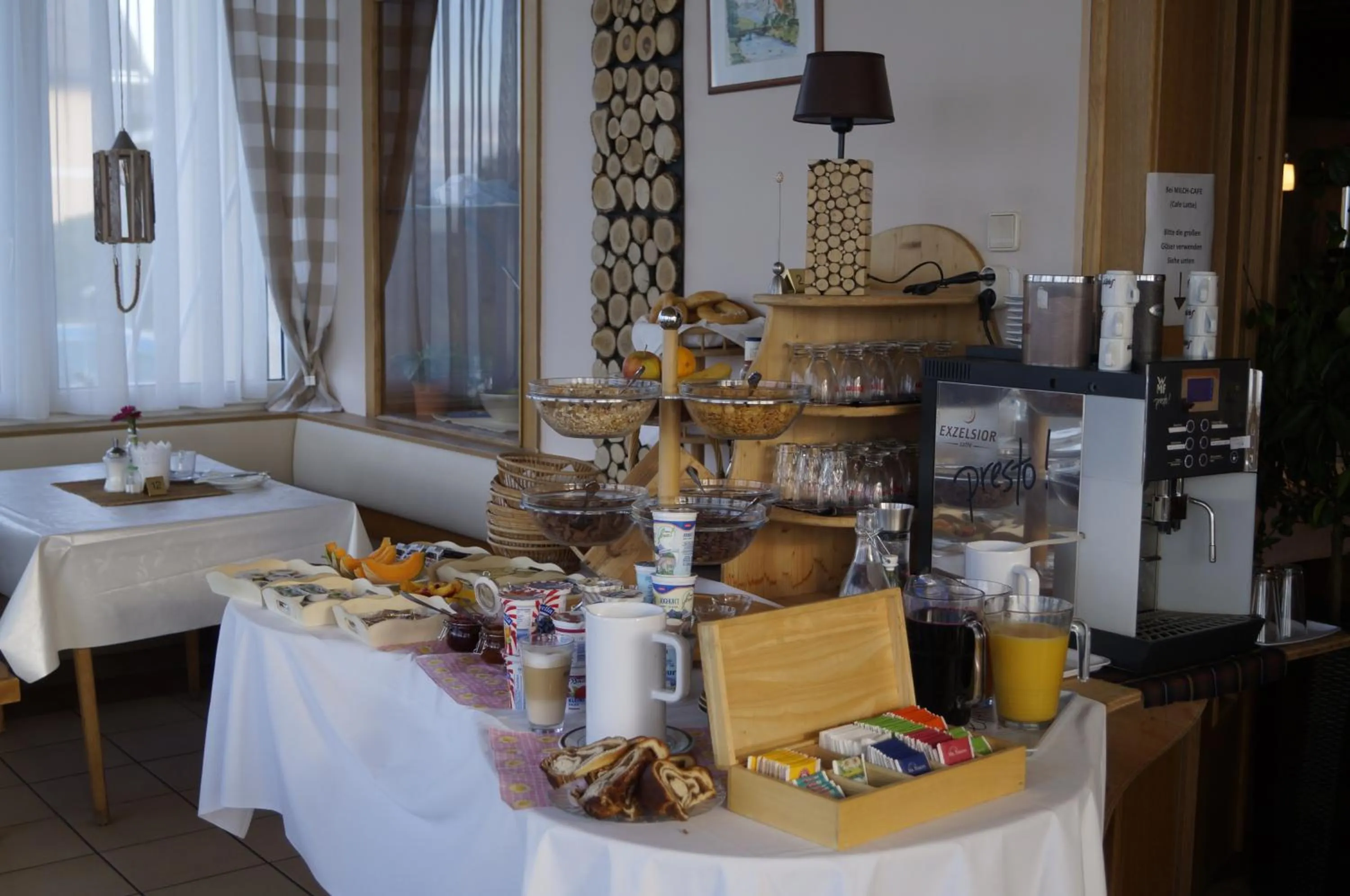 Buffet breakfast in Pension DOBERNIG - CONTACTLESS CHECK IN/STAY