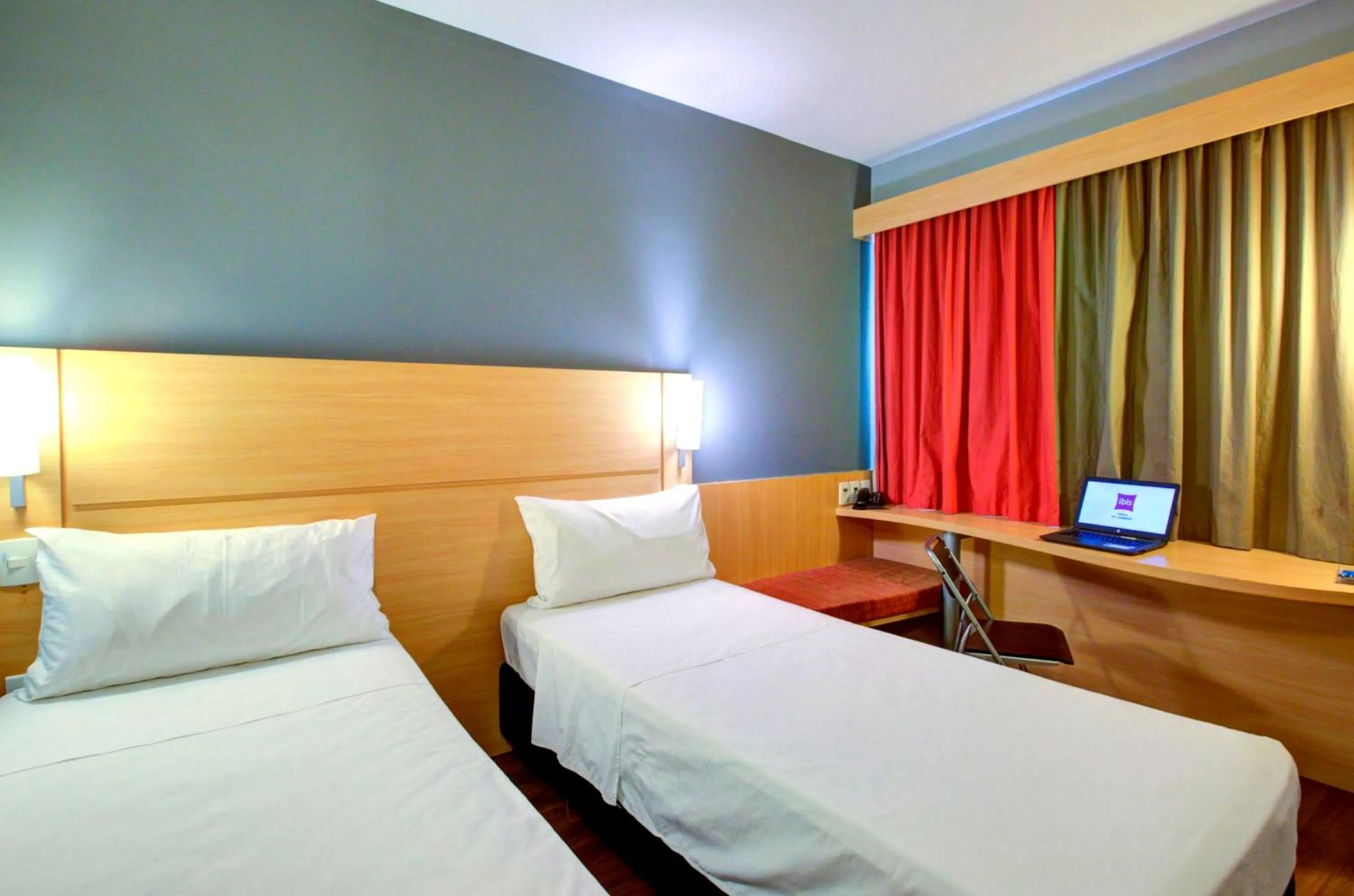 Bed in ibis Vitoria Praia de Camburi
