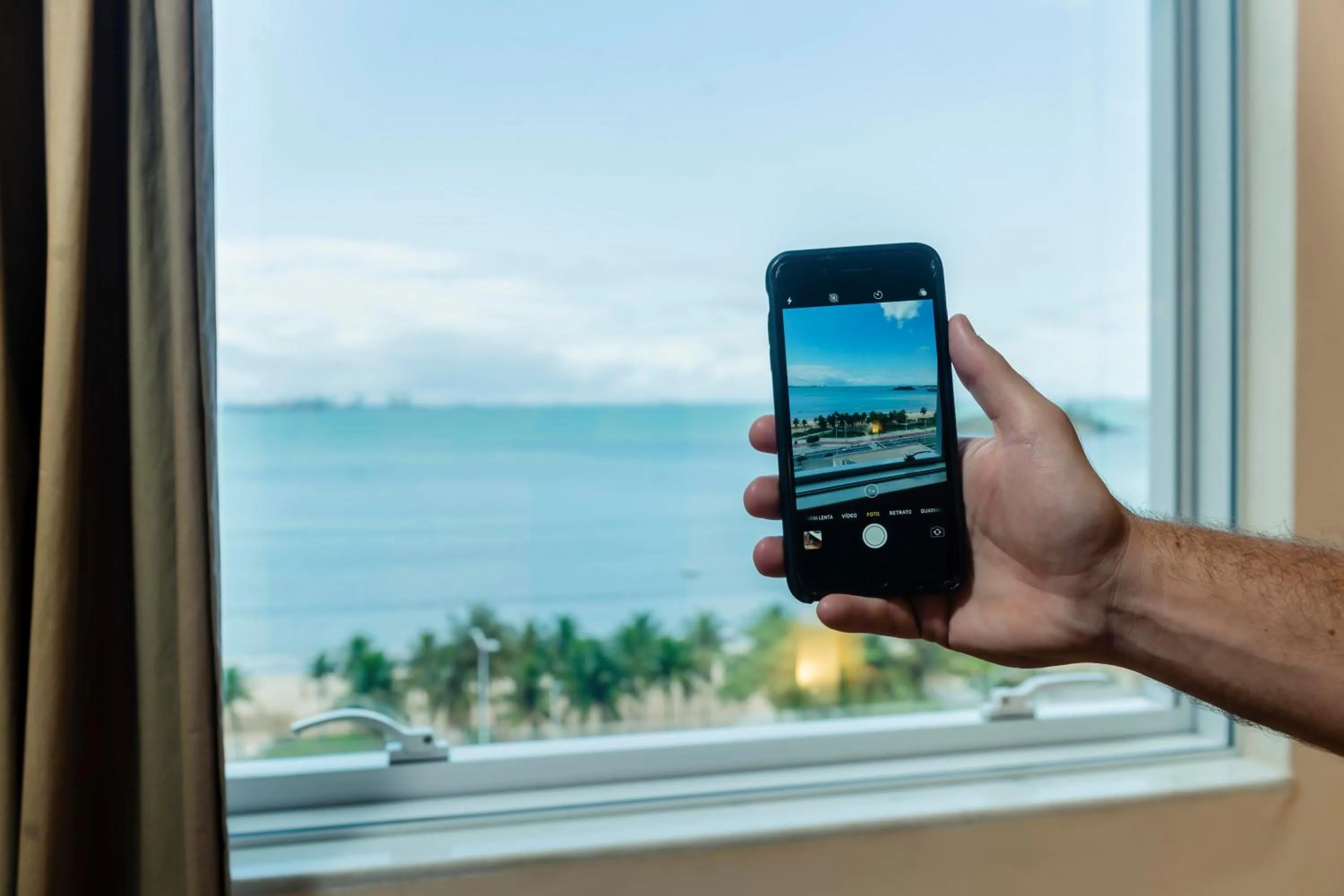 Natural landscape in ibis Vitoria Praia de Camburi