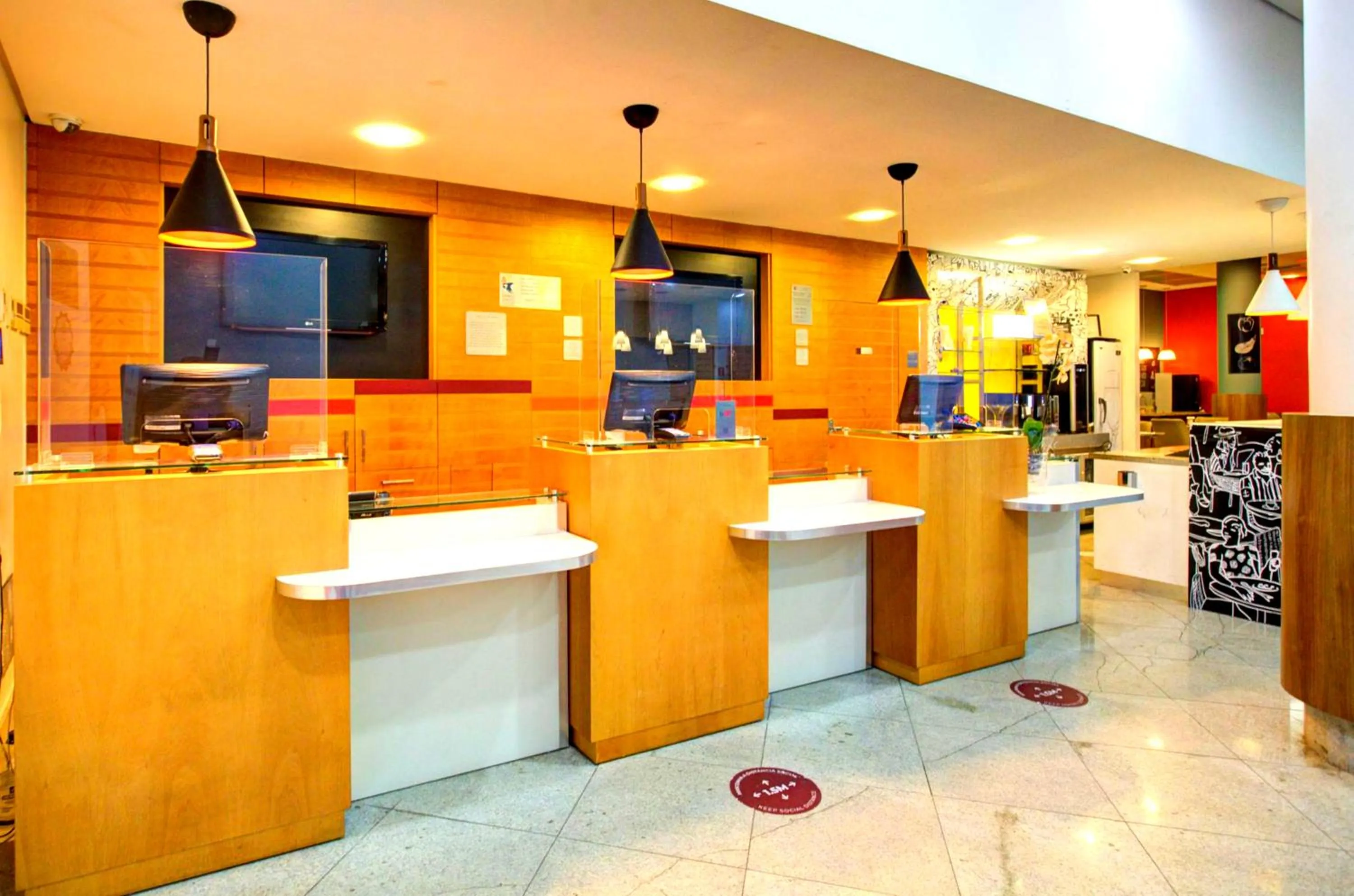 Lobby or reception in ibis Vitoria Praia de Camburi