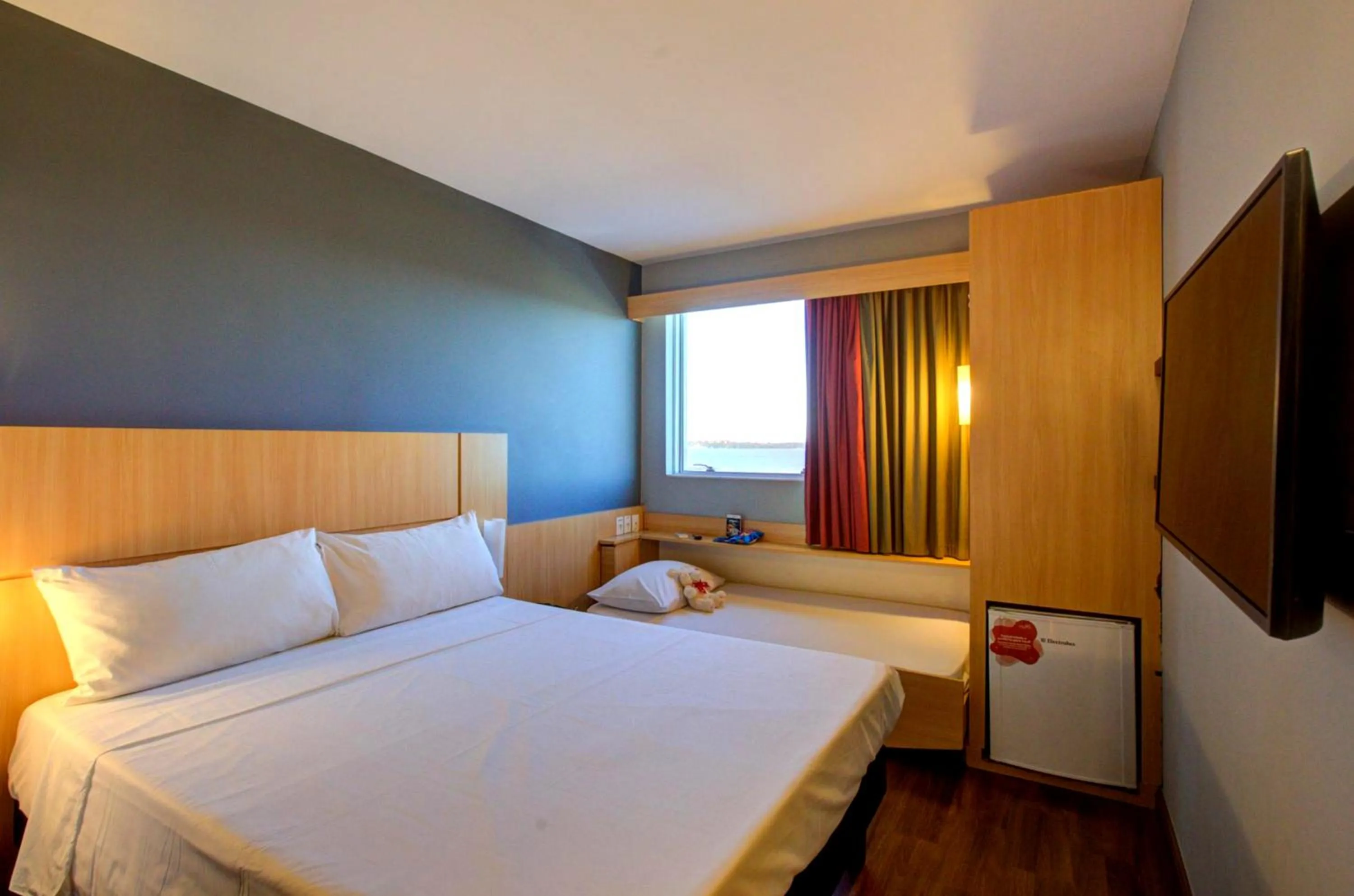 Bed in ibis Vitoria Praia de Camburi